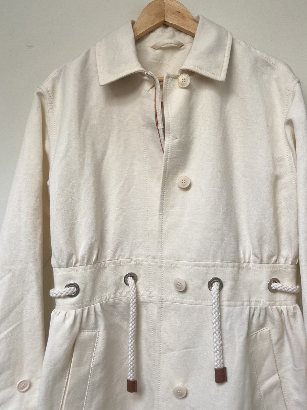 Loro Piana Loro Piana Kenith Bonny Canvas Coat Size M / US 6-8 / IT 42-44 - 16 Thumbnail