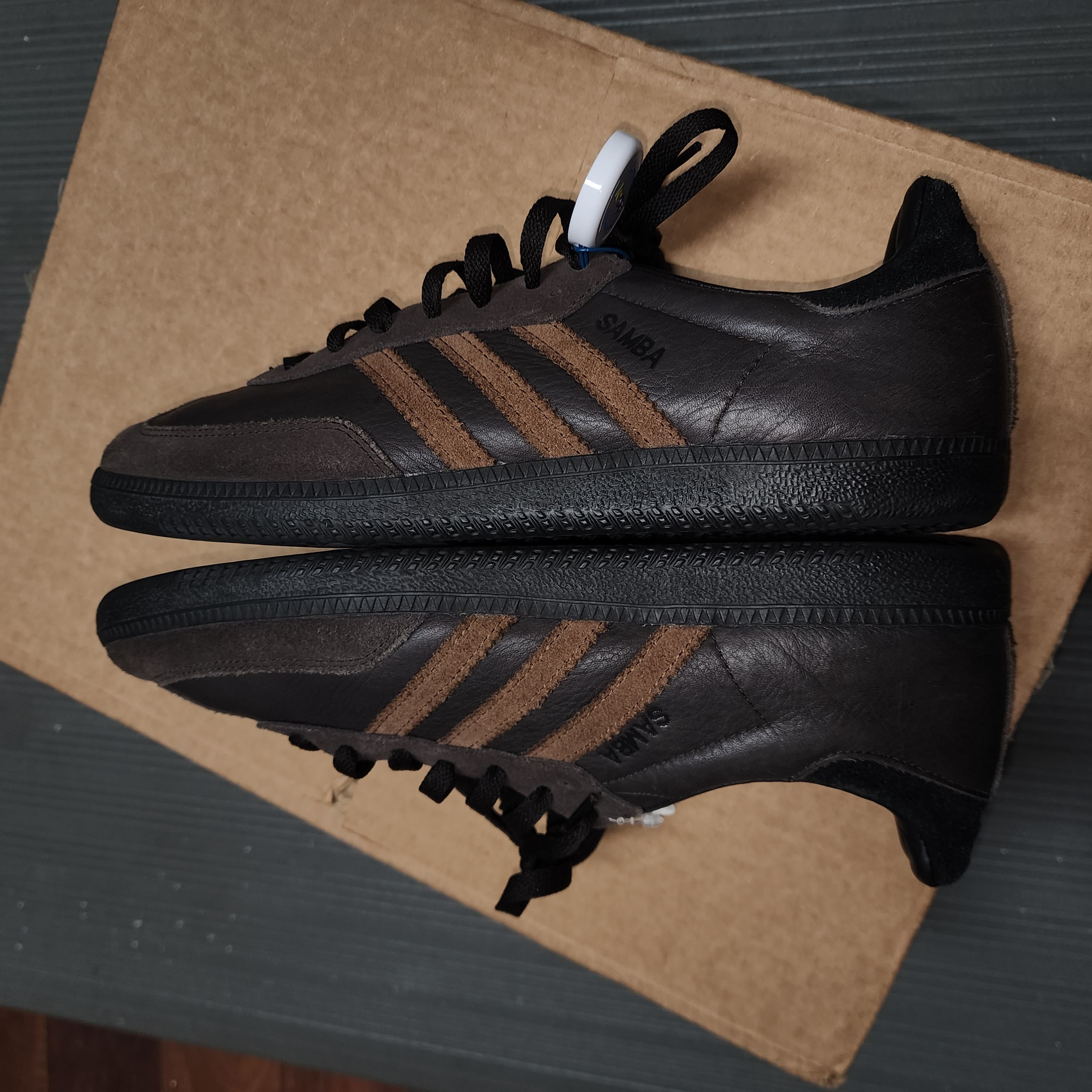 Adidas Adidas Samba OG Vintage Brown Leather/Suede Size US 9.5 / EU 42-43 - 5 Thumbnail