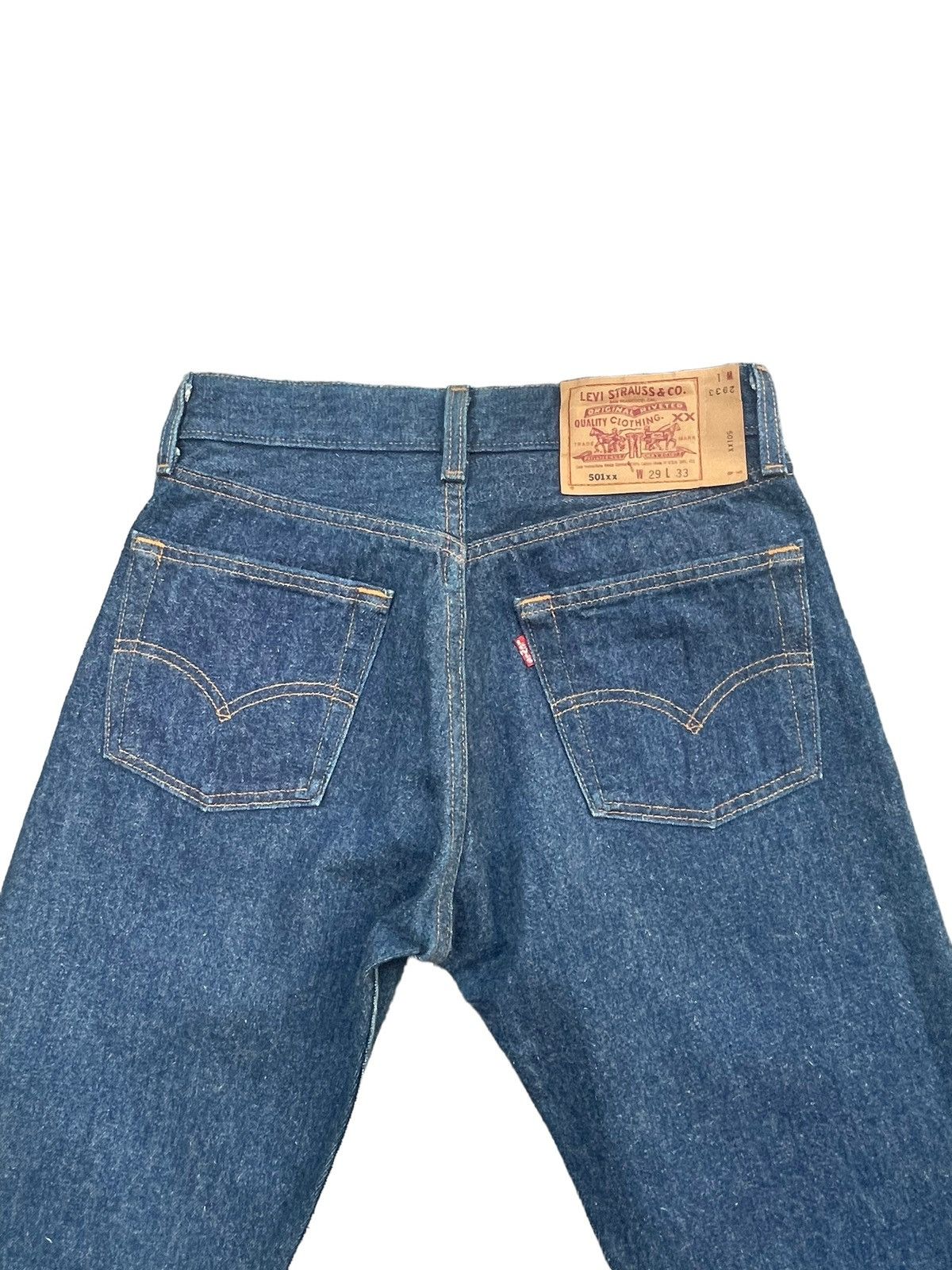 Levi's Vintage 1996 Levis 501 XX e Usa Size US 28 / EU 44 - 6 Thumbnail
