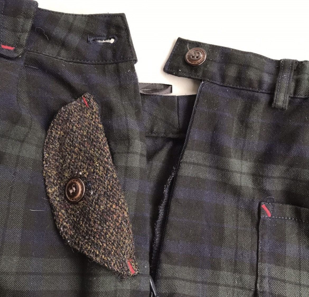 Harris Tweed 🔥Accept Binding Offer🔥 Harris Tweed Black And Green Shorts Size US 30 / EU 46 - 9 Thumbnail