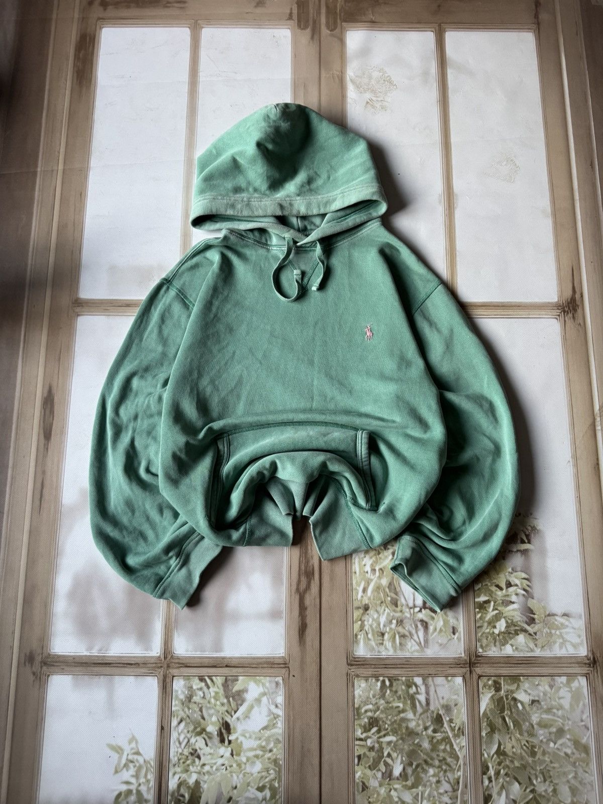 Polo Ralph Lauren 🌿 RARE VINTAGE POLO RALPH LAUREN DENIM COLLECTION HOODIE 🌿 Size US M / EU 48-50 / 2 - 1 Thumbnail