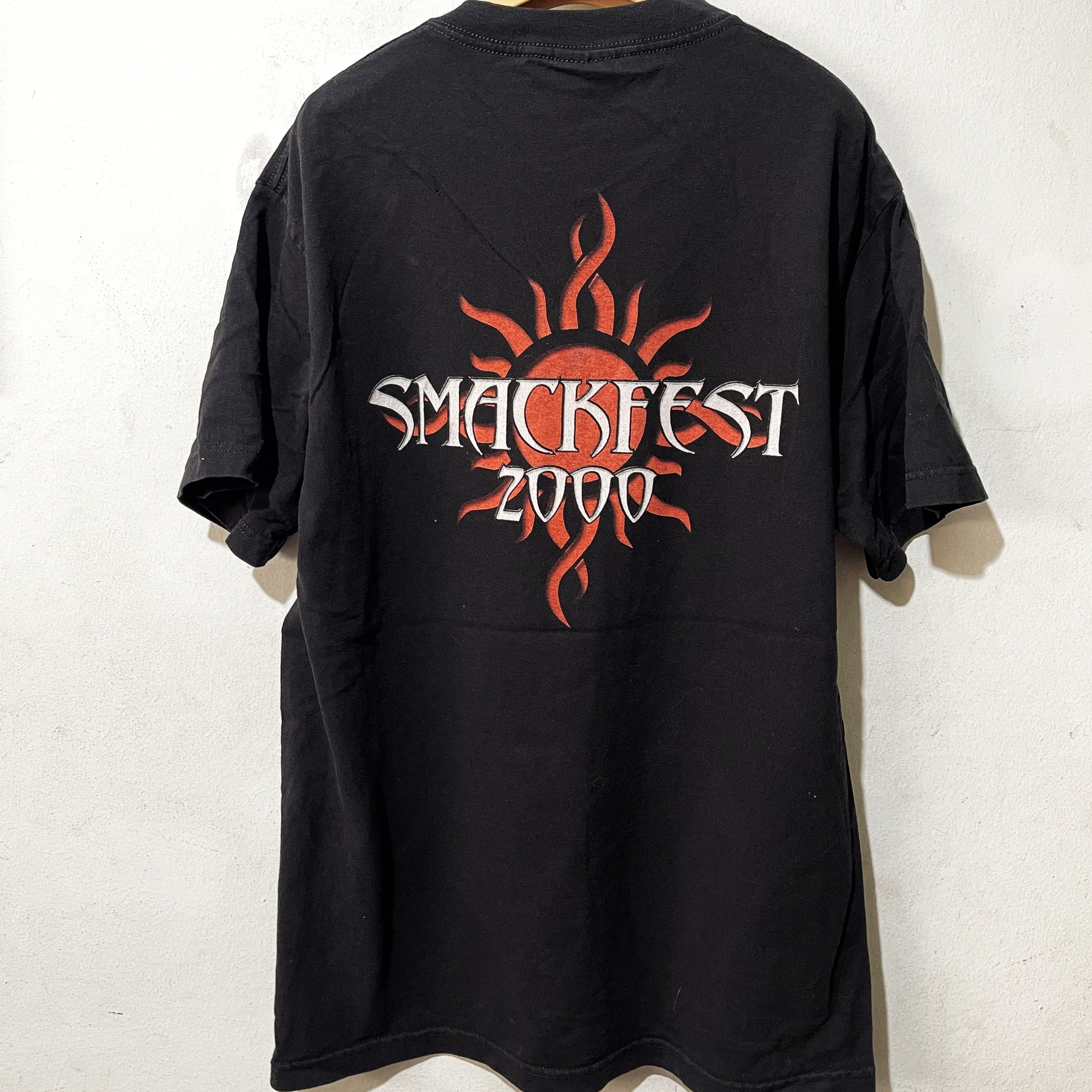 Band Tees × Vintage Vintage 1999 Godsmack Shirt 2000 Smackfest Shirt Size US L / EU 52-54 / 3 - 4 Thumbnail