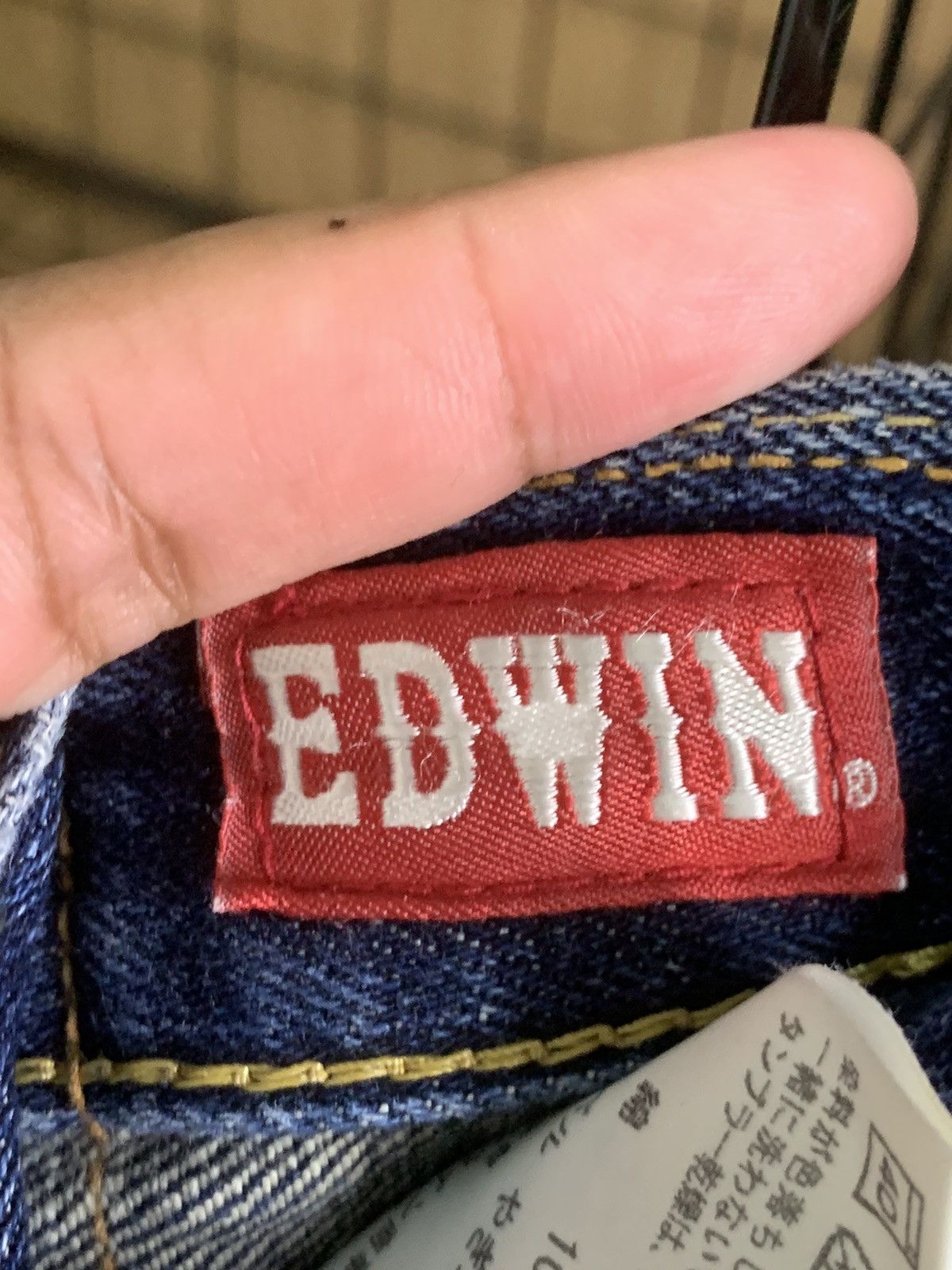 Edwin × Vintage Vintage Edwin distress jeans Size US 32 / EU 48 - 16 Thumbnail
