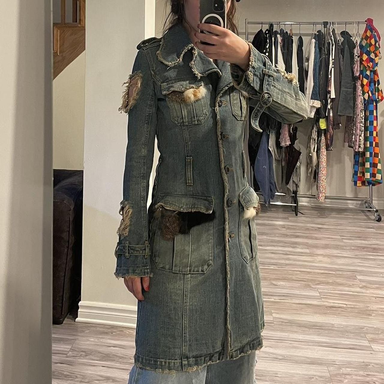 Le Grande Bleu (L.G.B.) Vintage Lgb Le Grande Bleu Distressed Dress Denim Size S / US 4 / IT 40 - 2 Thumbnail