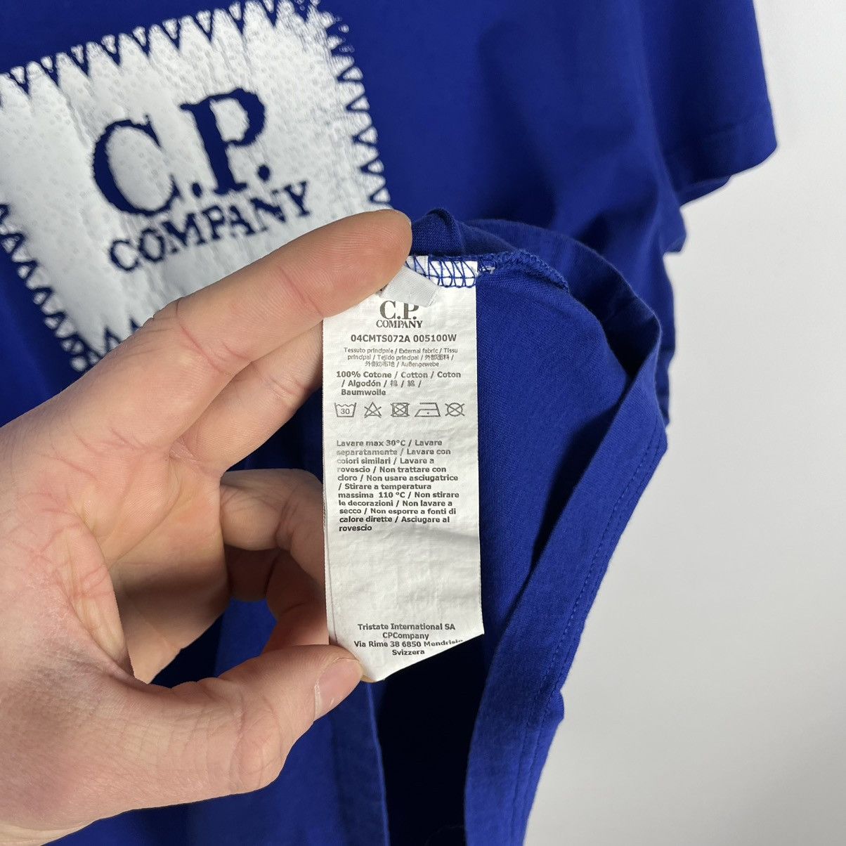 C.P. Company C.P. Company big logo T Shirt Size US XL / EU 56 / 4 - 7 Thumbnail