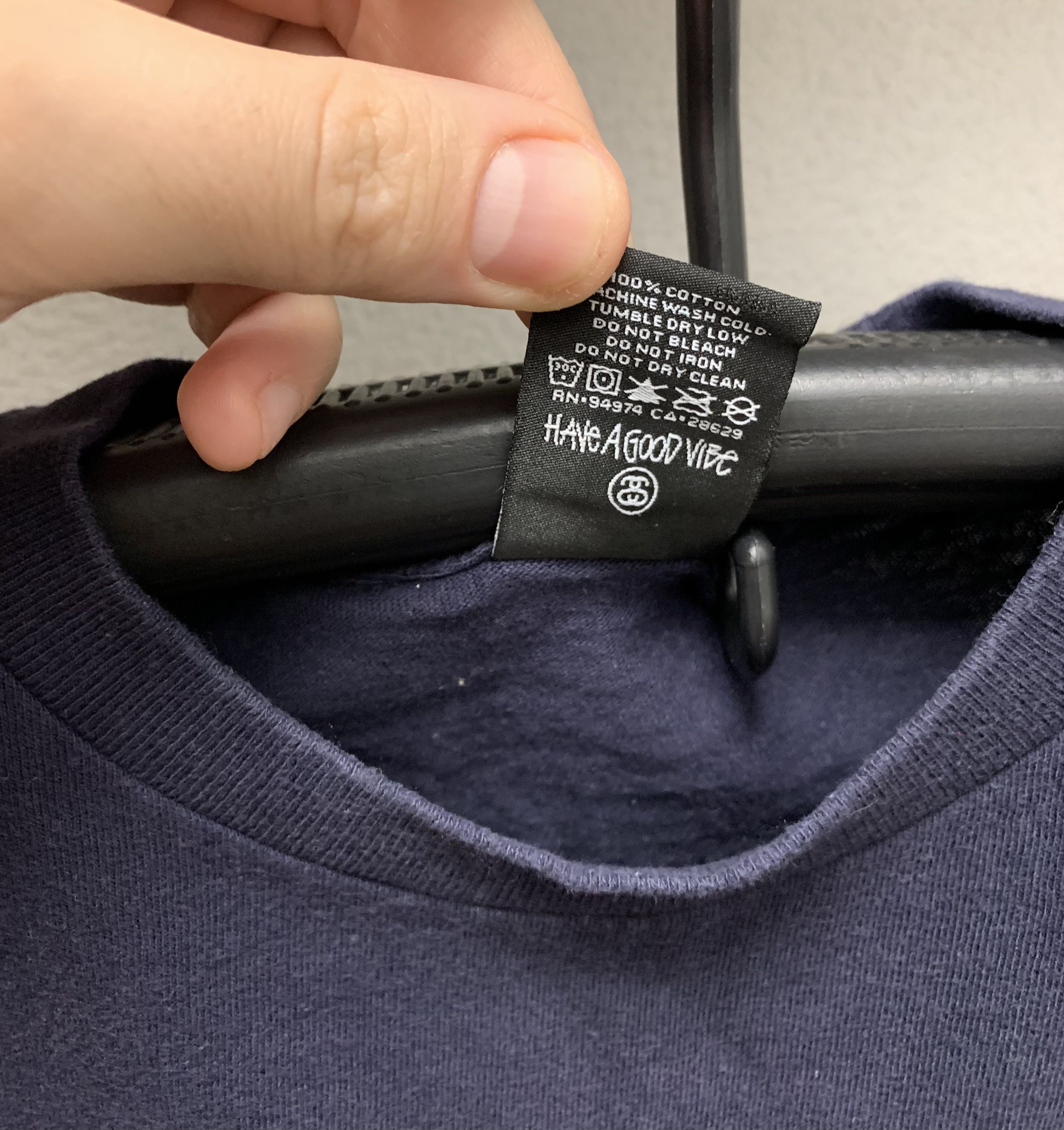 Stussy Stussy going back to cali big logo t-shirt L as madeinusa Size US L / EU 52-54 / 3 - 5 Thumbnail