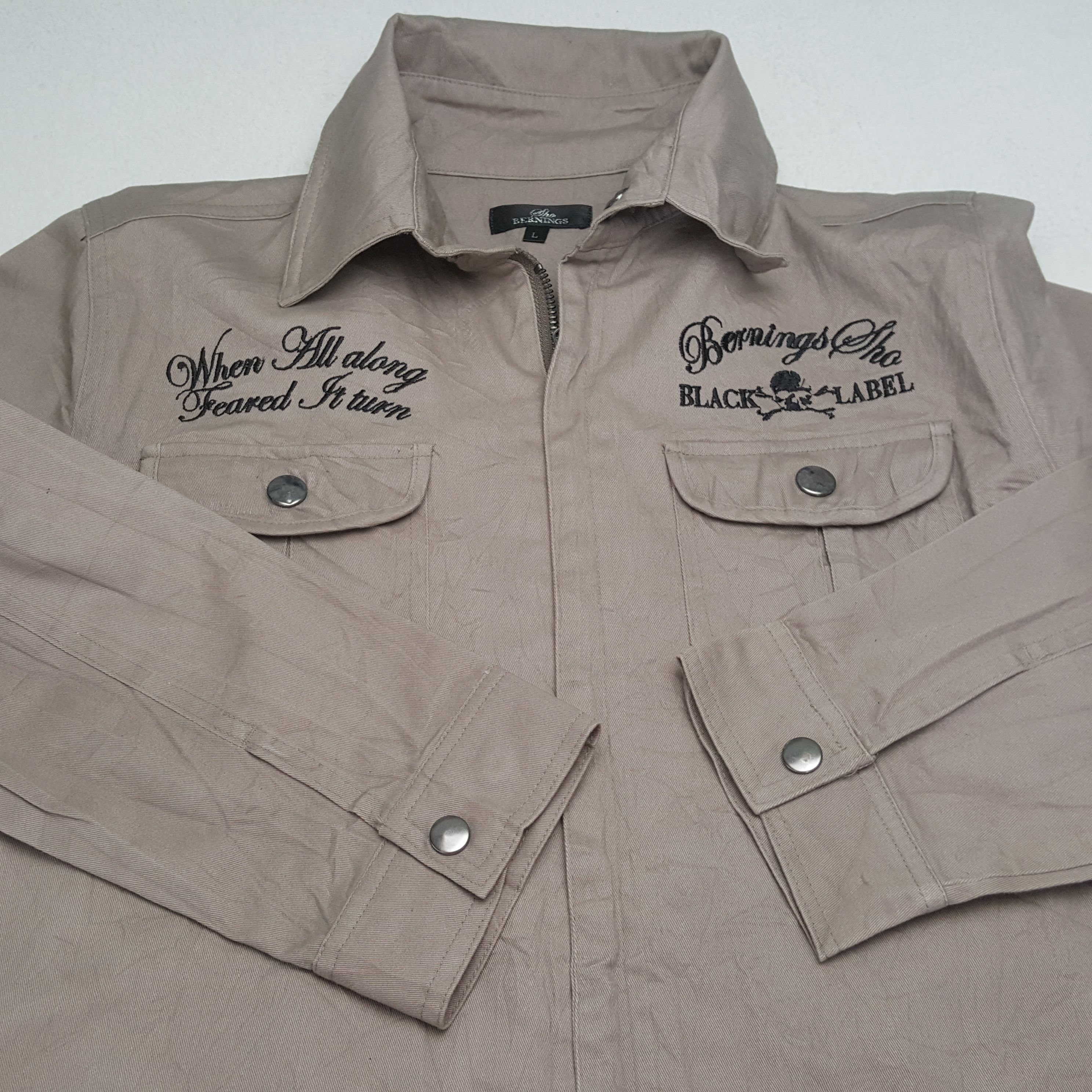 Designer × Japanese Brand × Vintage Vintage Japanese Brand Punk Style Coverall Jacket C284N18 Size US S / EU 44-46 / 1 - 10 Thumbnail