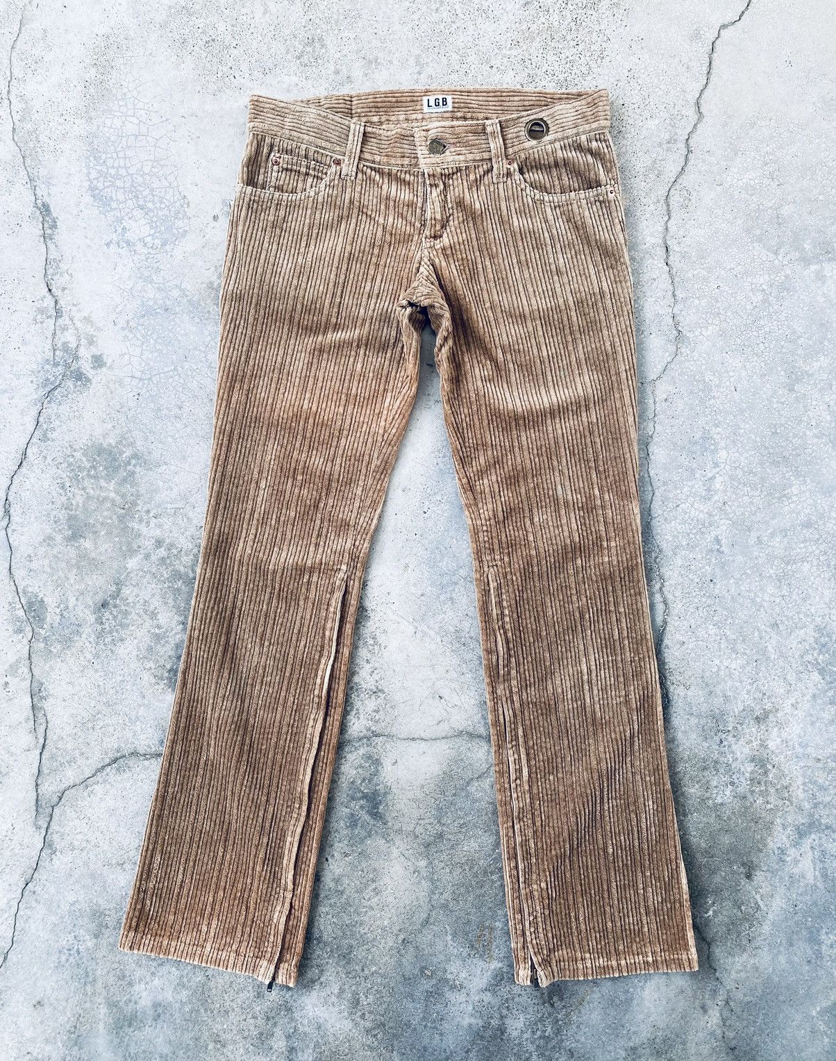 Le Grande Bleu (L.G.B.) Vintage 90s LGB Le Grand Bleu Corduroy pants Size US 30 / EU 46 - 2 Thumbnail