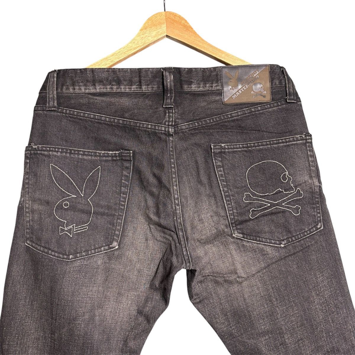 Mastermind Japan Mastermind Japan x Playboy Logo Jeans Denim Pants Size US 34 / EU 50 - 4 Thumbnail