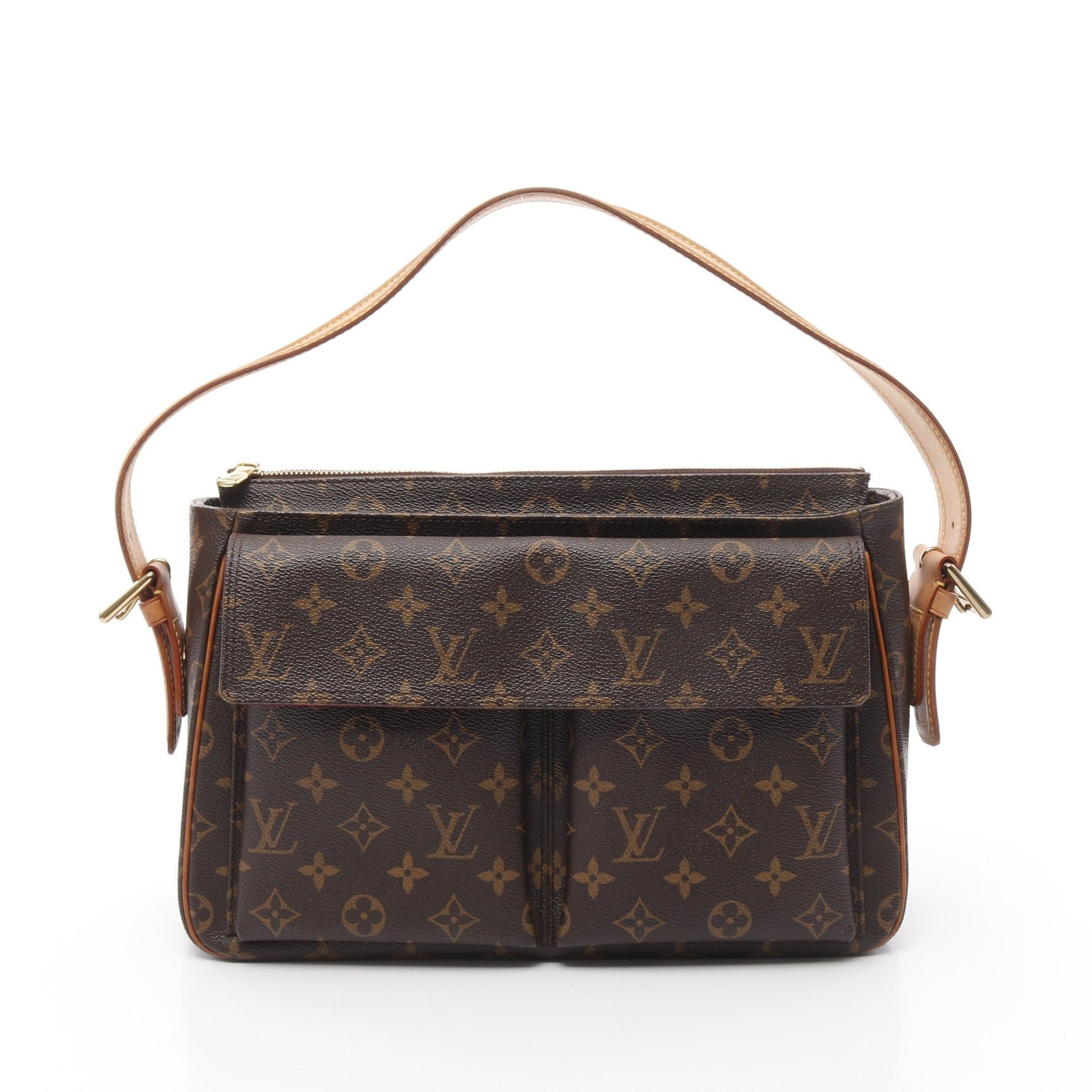 Louis Vuitton Louis Vuitton Vivacite Gm Monogram Shoulder Bag Leather Brown Size ONE SIZE - 1 Thumbnail