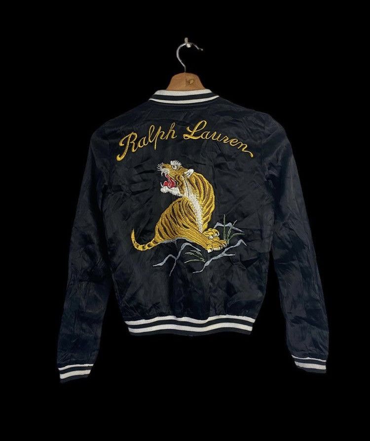 Ralph Lauren Ralph Lauren Denim & Supply Japanese Rare Tiger Satin