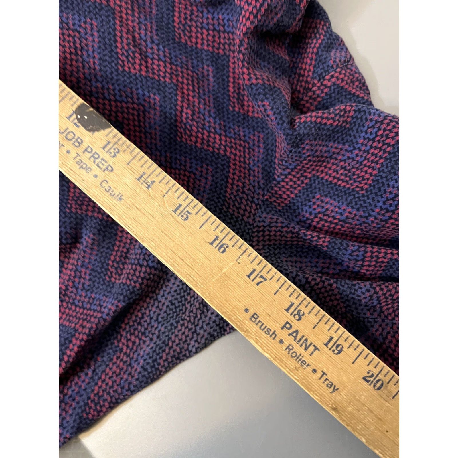 Tommy Hilfiger Tommy Hilfiger Shirt Pullover Long Sleeve V-Neck Multicolor Geometric Pattern Small Women Popover Blouse Size S / US 4 / IT 40 - 6 Thumbnail