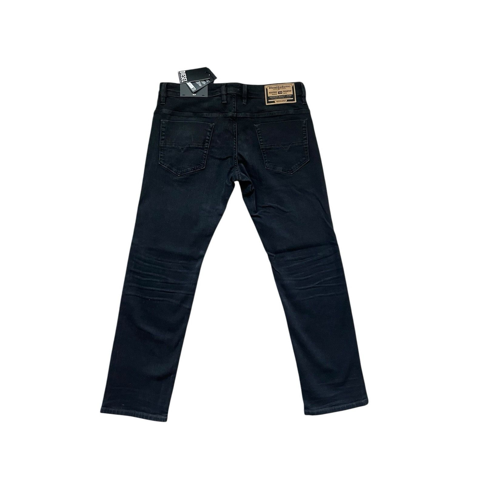 Diesel Diesel Mens Safado Straight Fit Jeans RB064 Black Size 34/32 Size US 34 / EU 50 - 4 Thumbnail