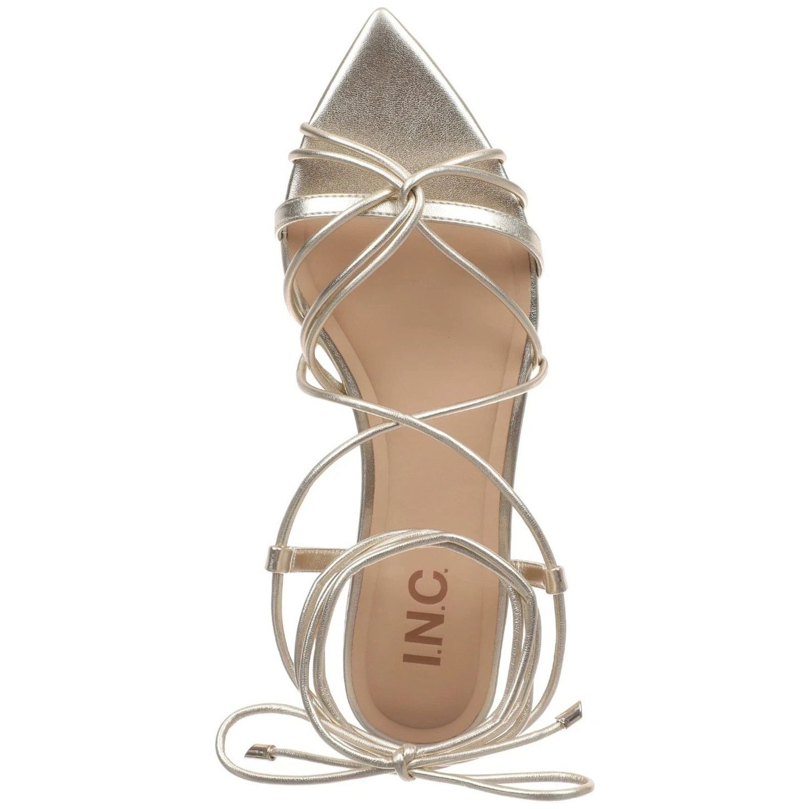 Other I.N.C. International Concepts Kharmaa Lace-Up Flat Sandal Size US 7.5 / IT 37.5 - 6 Thumbnail