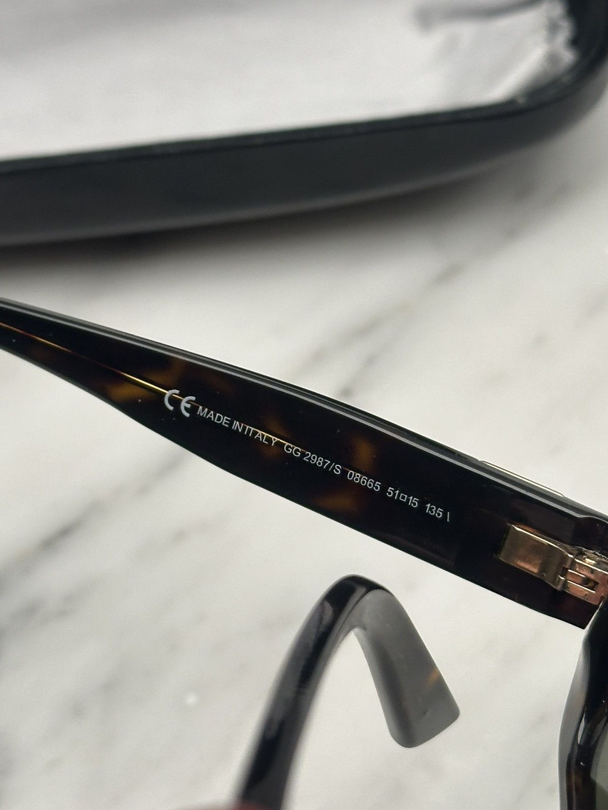 Designer × Gucci 🔥 Gucci gg2987 tortoise sunglasses with logo tom ford era Size ONE SIZE - 5 Thumbnail