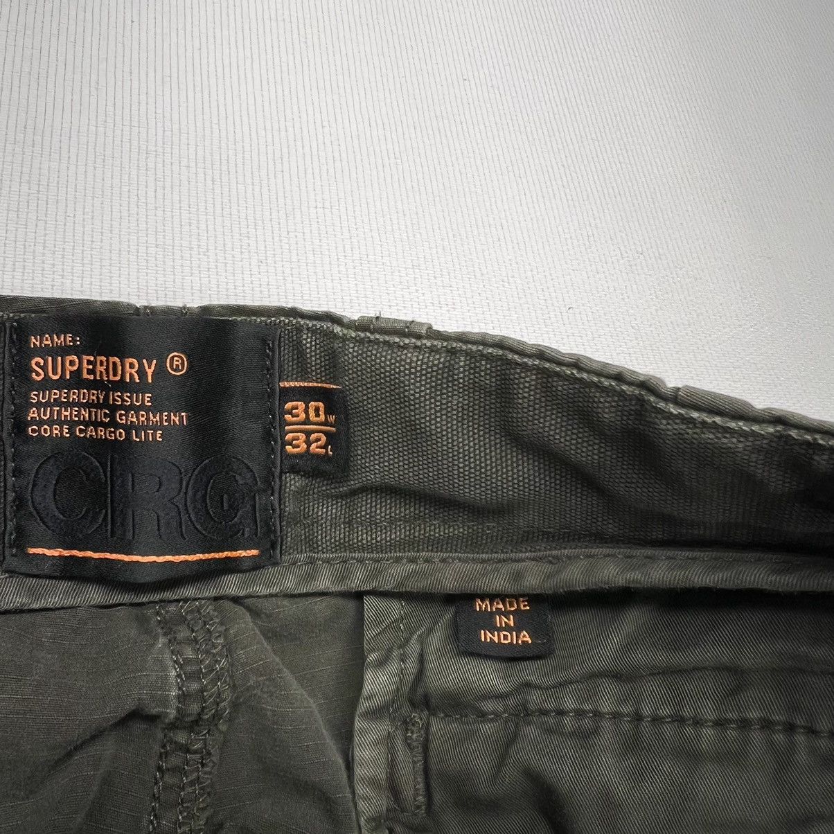 Superdry Superdry Cargo Pants Green Pocket Core Tactical Utility Work Size US 30 / EU 46 - 9 Thumbnail