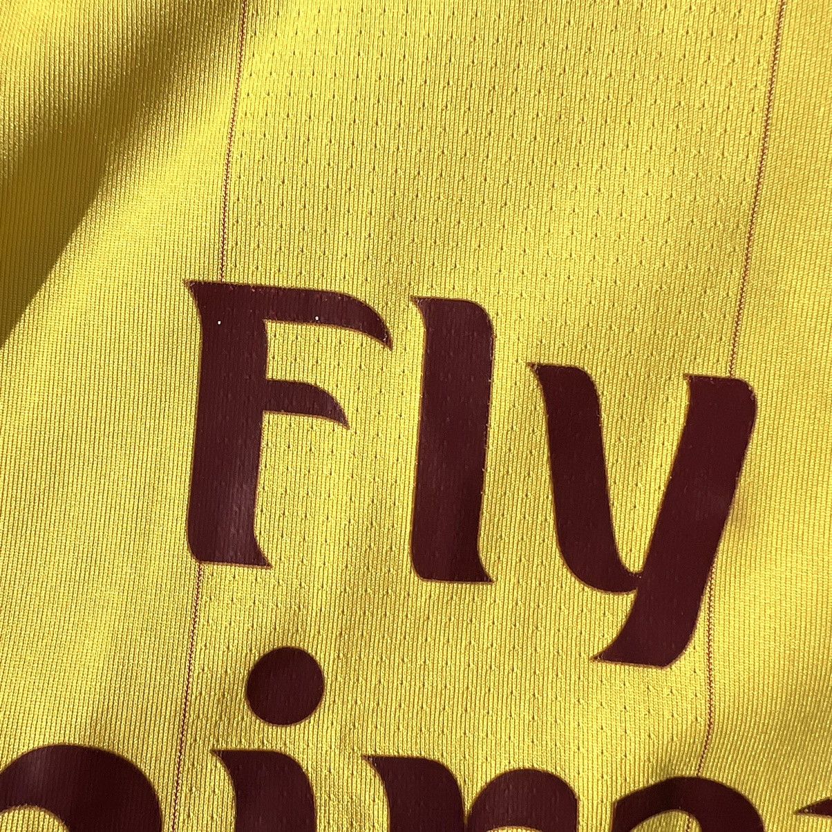 Nike × Vintage Vintage Nike Arsenal London Jersey 2010-2012 yellow Size US S / EU 44-46 / 1 - 6 Thumbnail