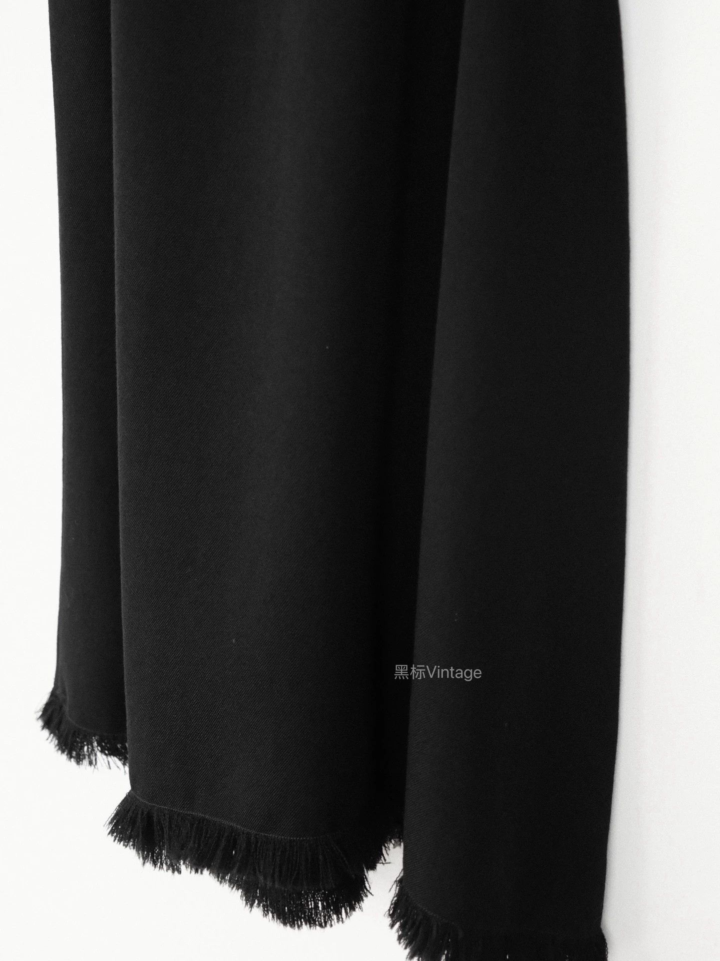 Yohji Yamamoto Yohji Yamamoto 03AW Vintage Tassel Hem Fishtail Dress Size S / US 4 / IT 40 - 5 Thumbnail