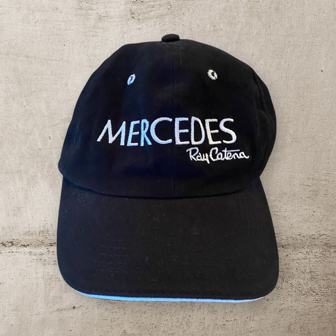Mercedes-Benz Mercedes Benz Ray Cantena Hat Cap Black Embroidered Size ONE SIZE - 1 Thumbnail