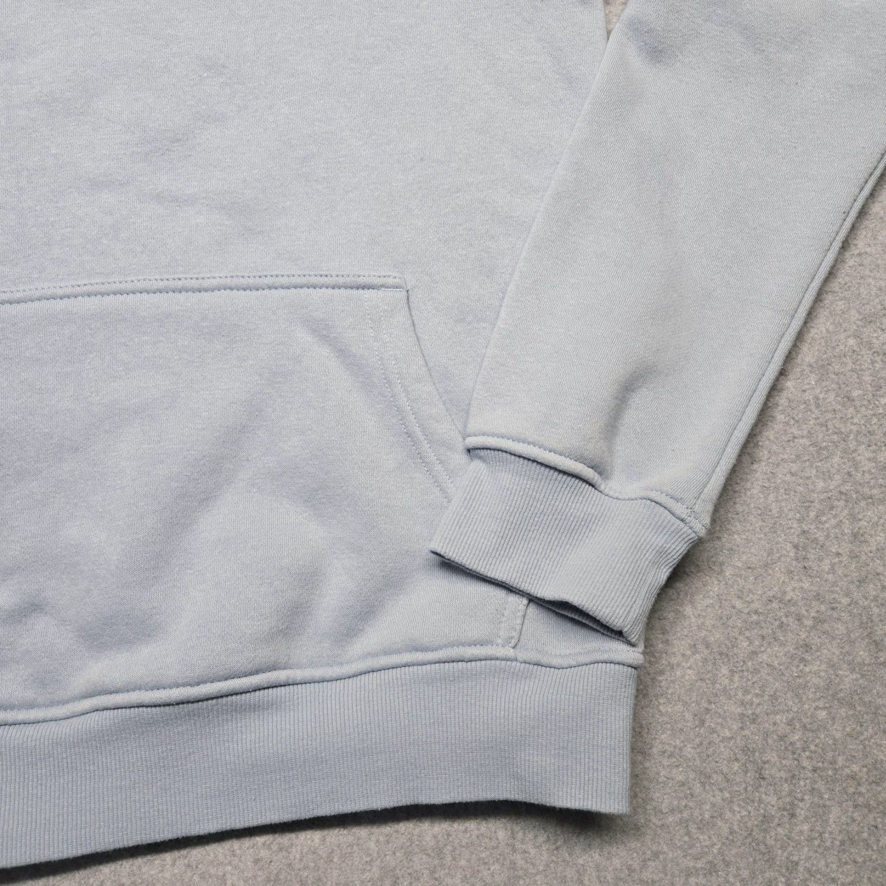 Buffalo David Bitton Buffalo David Bitton Hoodie Mens S Blue Pullover Fleece Embossed Logo Drawstring Size US S / EU 44-46 / 1 - 6 Thumbnail