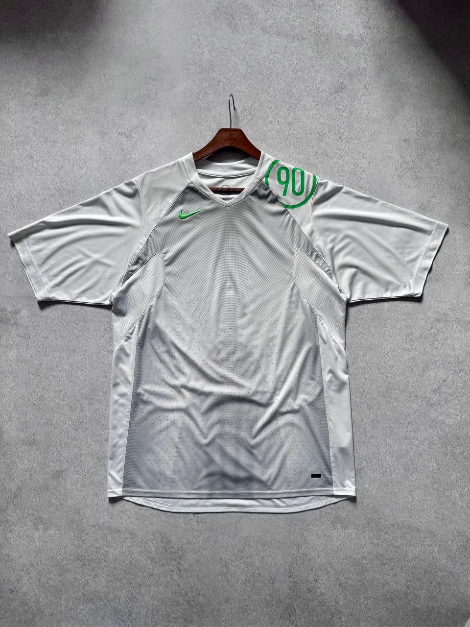 Nike Vintage 00s Nike T90 Total 90 Hype Soccer T-shirt Blokecore Size US L / EU 52-54 / 3 - 1 Thumbnail