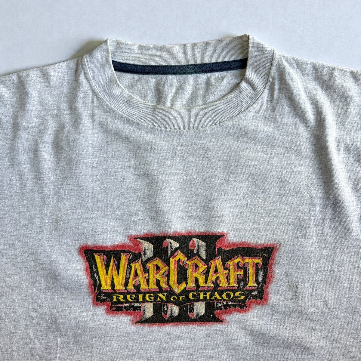 Vintage Vintage Promo Game Tee Warcraft 3 Blizzard PC 2002 Size US L / EU 52-54 / 3 - 5 Thumbnail