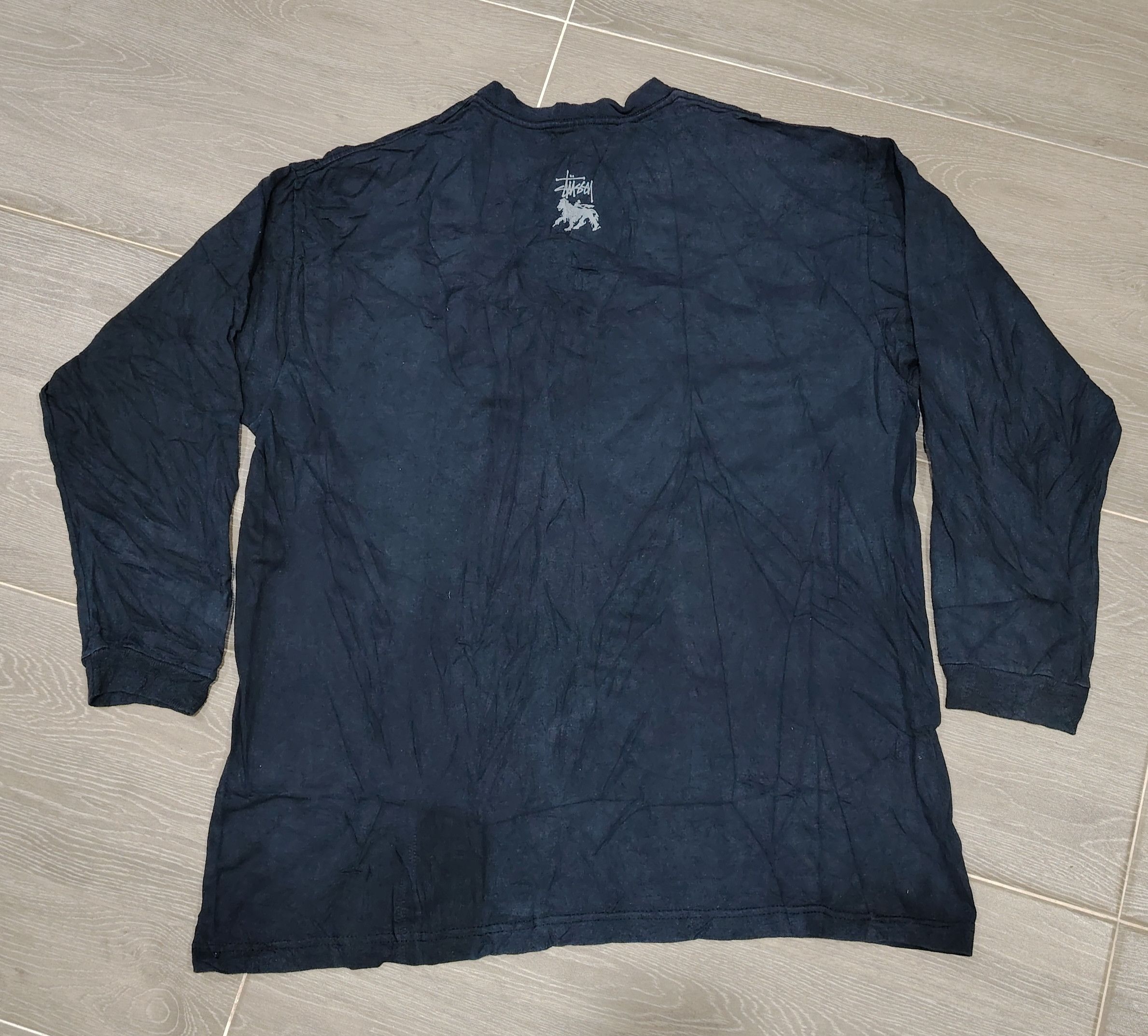 Stussy Vtg 90s Stussy Rasta Long Sleeve Size US XL / EU 56 / 4 - 3 Thumbnail
