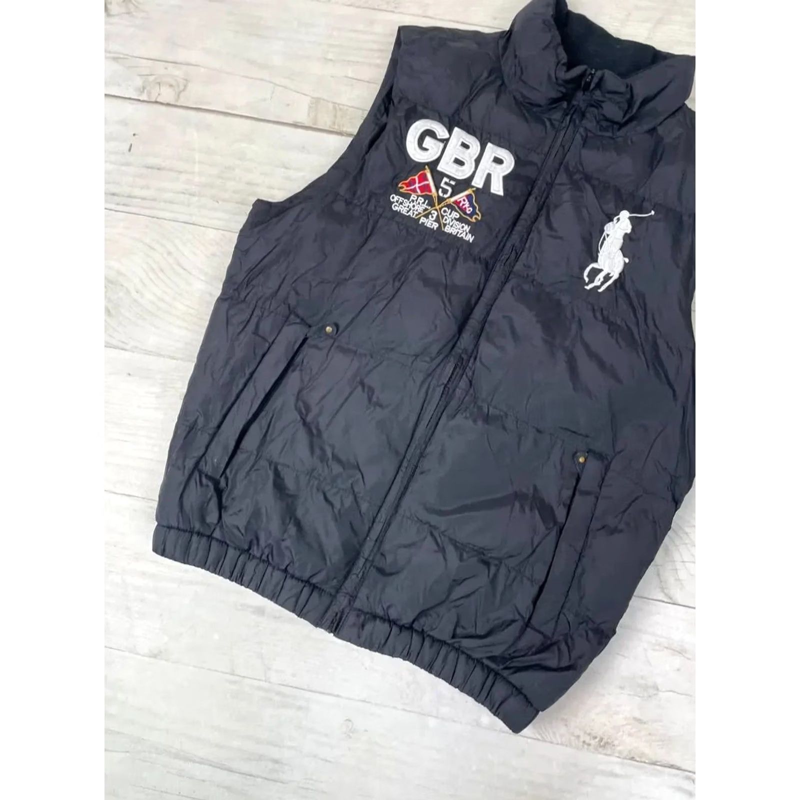 Polo Ralph Lauren VINTAGE Polo Ralph Lauren Vest Black Size S Men GBR Great Britain Logo Size US S / EU 44-46 / 1 - 3 Thumbnail