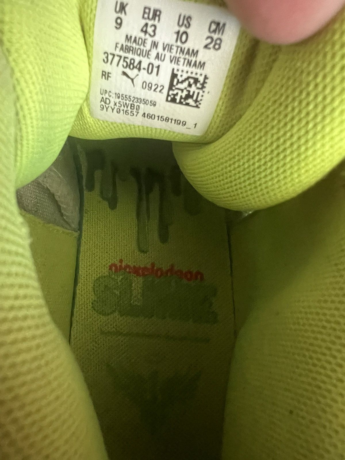 Puma Puma LeMelo Ball MB.02 Nickelodeon Slime Mens Size 10 Green Size US 10 / EU 43 - 12 Thumbnail