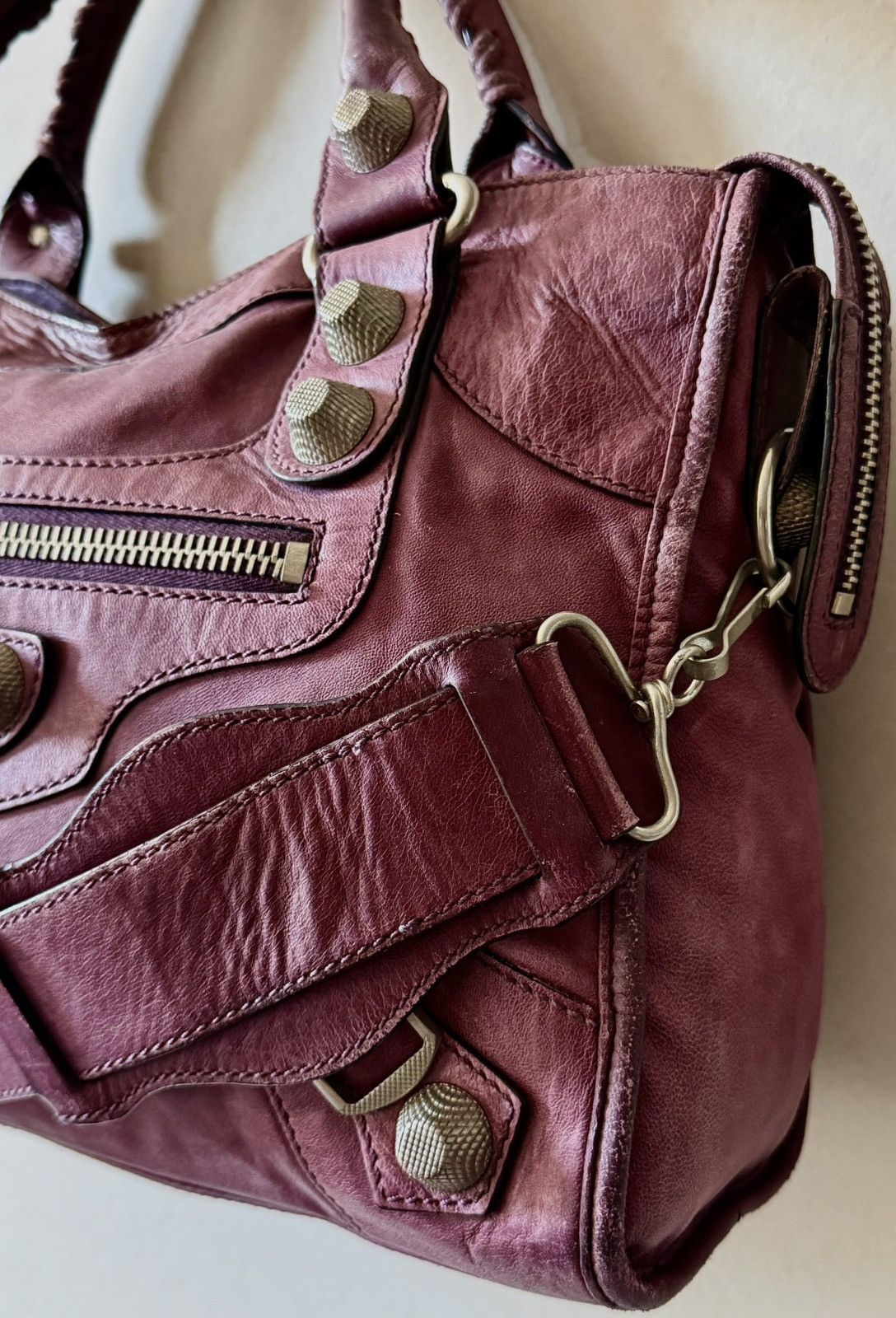 Balenciaga Balenciaga - 2000’s - Classic Motorcycle City -Lambskin Bag Size ONE SIZE - 2 Thumbnail