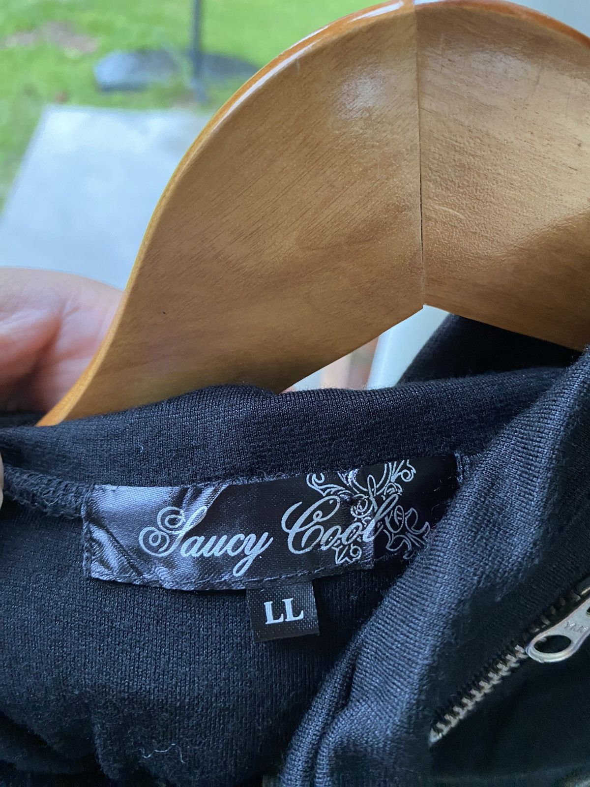 Japanese Brand Vtg Laucy Cool Japan Bondage zipper paneled hoodie Size US M / EU 48-50 / 2 - 11 Thumbnail