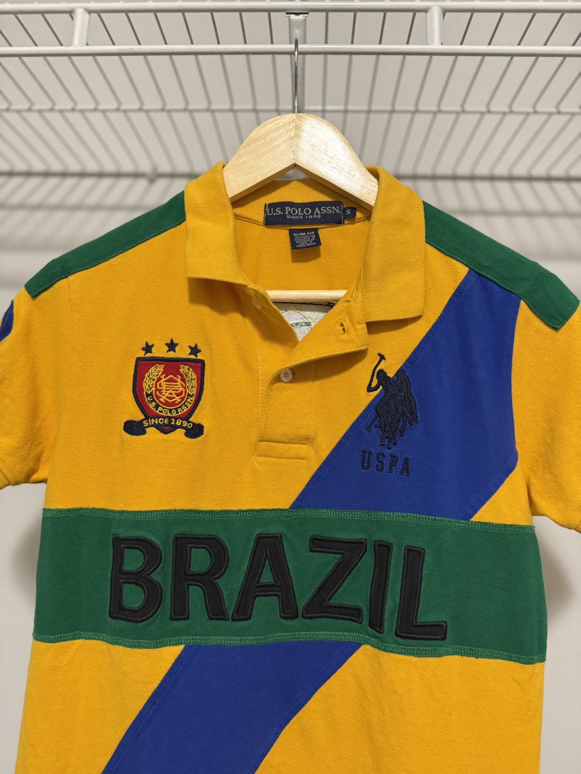 U.S. Polo Assn. × Vintage U.S Polo Assn. Brazil Polo Size US S / EU 44-46 / 1 - 3 Thumbnail