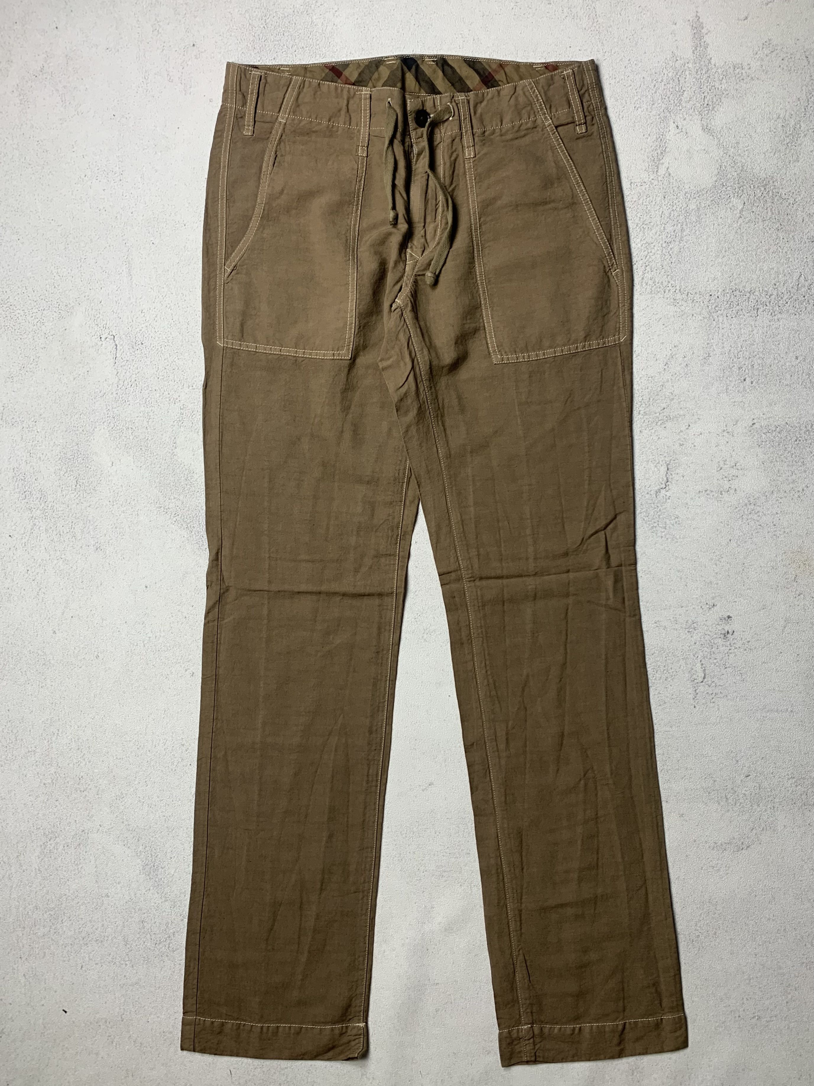 Burberry Burberry London Trousers Pants Size US 34 / EU 50 - 1 Thumbnail
