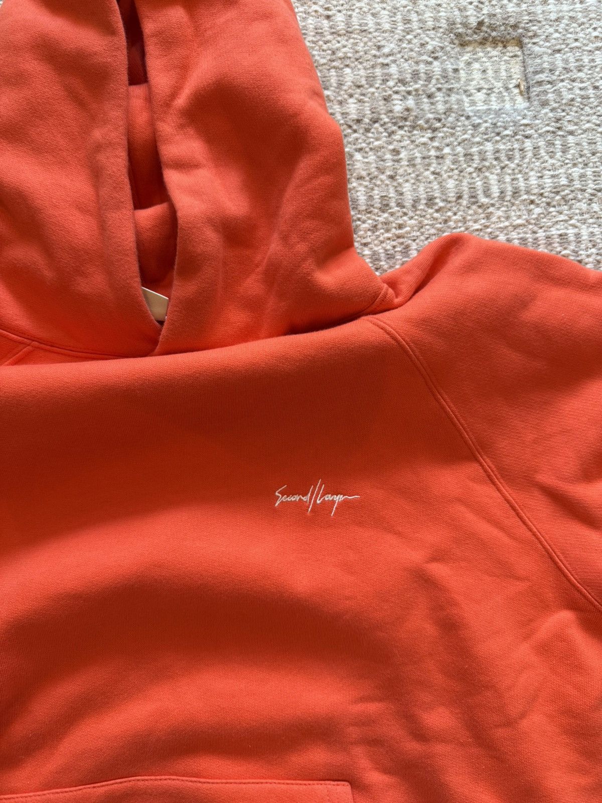 Second/Layer Second/Layer Orange “Logo” Sweatshirt Hoodie Size US L / EU 52-54 / 3 - 2 Thumbnail
