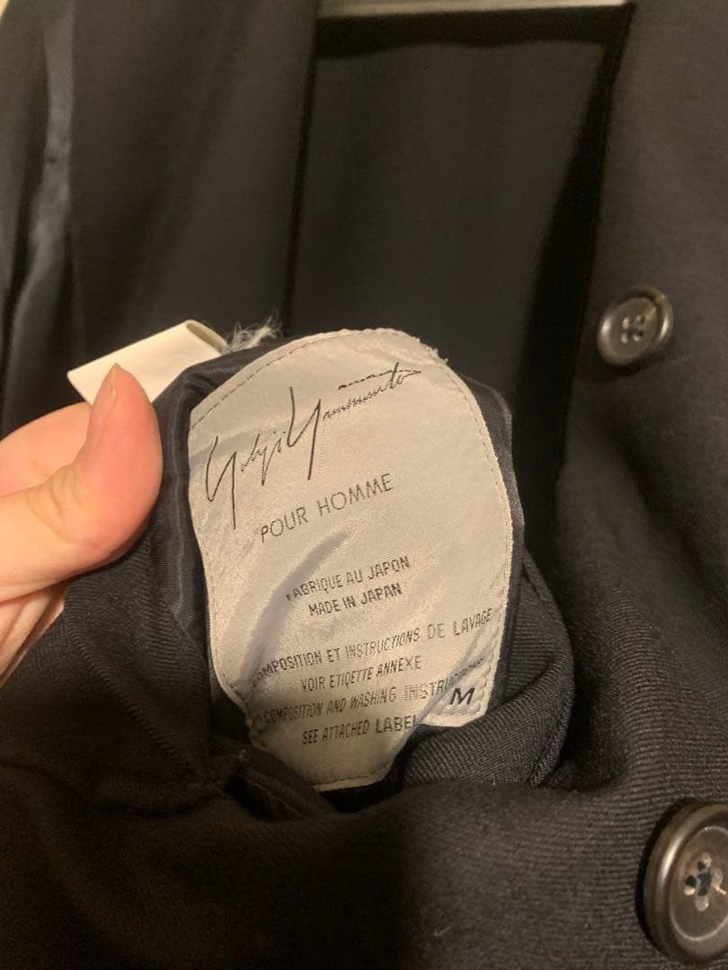 Yohji Yamamoto Pour Homme AW94 Coat Jacket Rare Size US M / EU 48-50 / 2 - 5 Thumbnail
