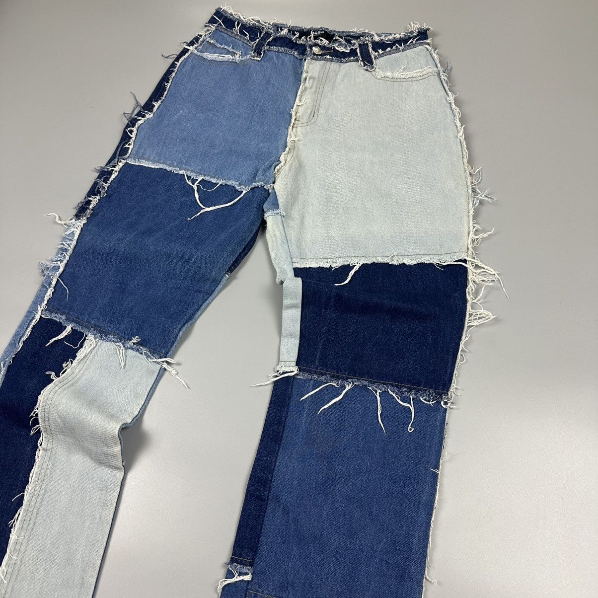Jaded London Jaded London Patch-Jeans Size 28" / US 6 / IT 42 - 2 Thumbnail