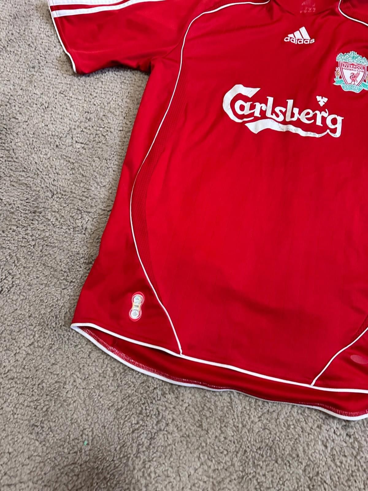 Adidas LIVERPOOL HOME FOOTBALL SHIRT 2006 2008 ADIDAS SHIRT size M Size US M / EU 48-50 / 2 - 2 Thumbnail