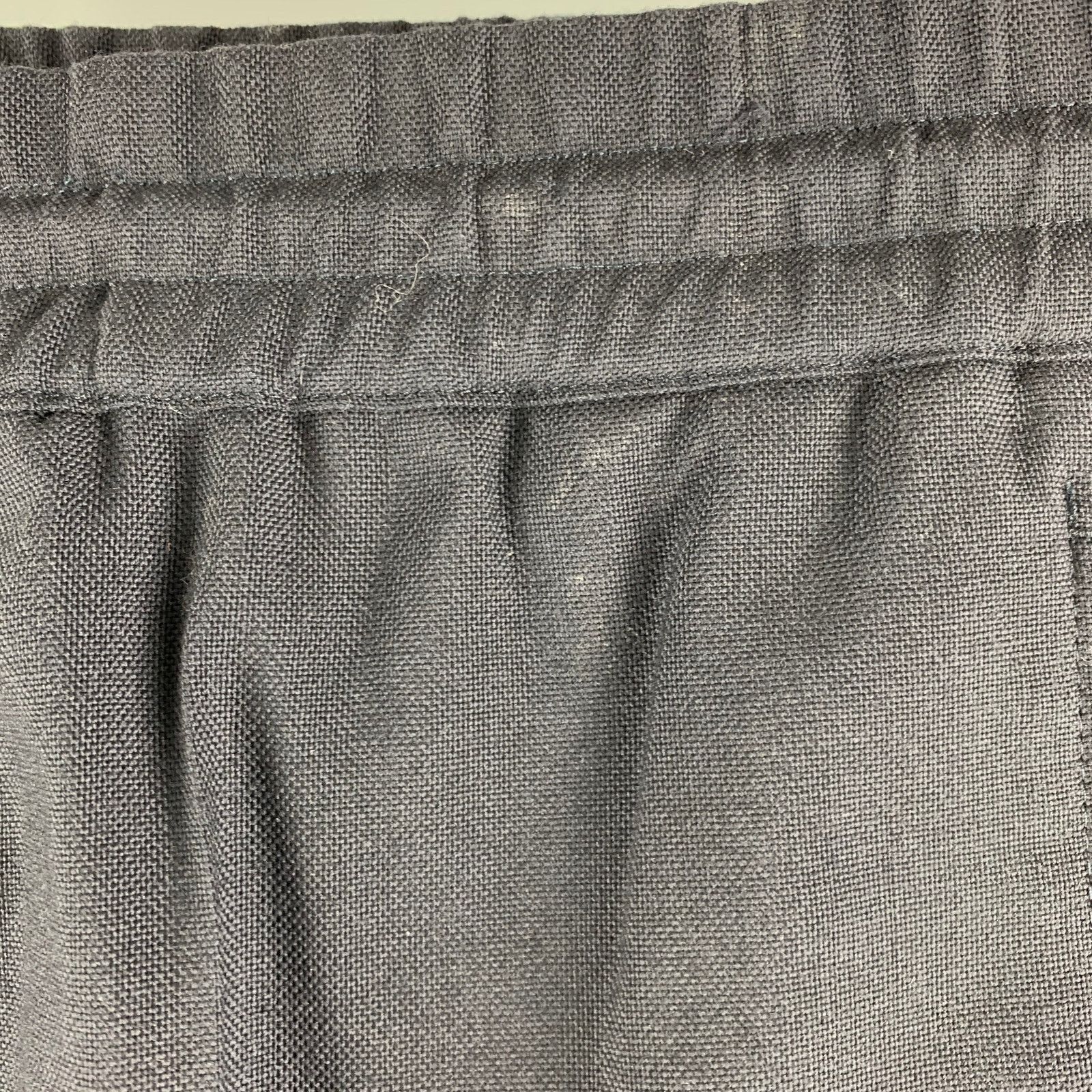 Sandro Navy White Vertical Stripe Wool Drawstring Casual Pants Size US 30 / EU 46 - 5 Thumbnail