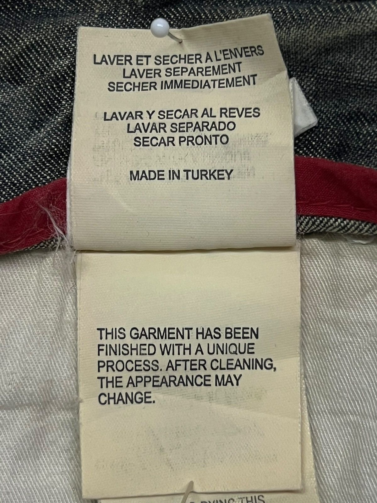 Tommy Hilfiger Baggy Vintage Tommy Hilfiger Denim Gage - Faded Mud Wash Size US 31 - 13 Thumbnail