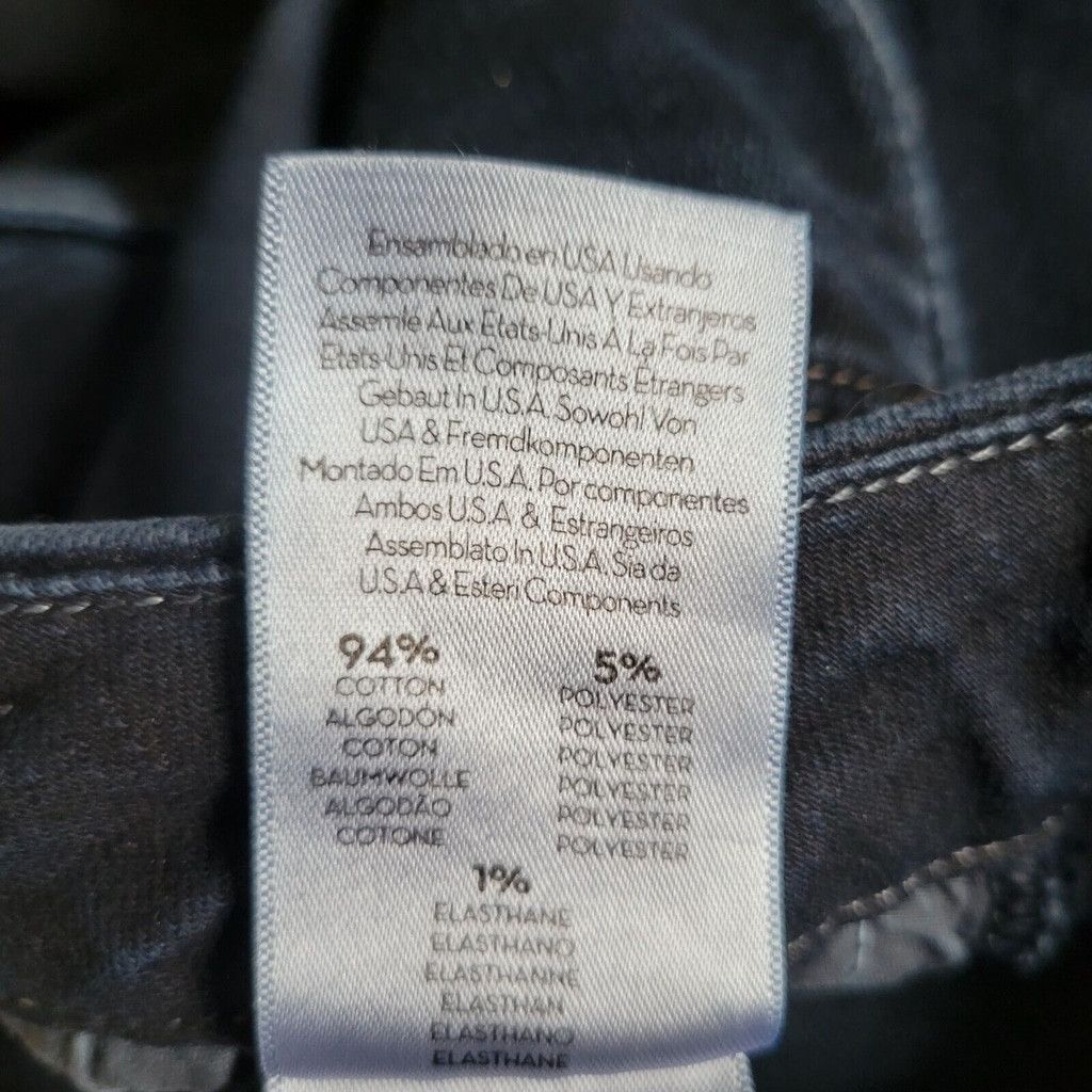 MOTHER Mother High Waisted Looker Ankle Fray Jeans. Dark Size 25. Size 25" / US 0 / IT 36 - 9 Thumbnail