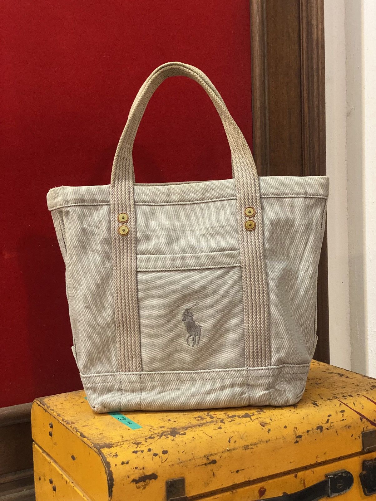 Polo Ralph Lauren × Vintage Tote bag Polo Ralph Lauren Size ONE SIZE - 9 Thumbnail