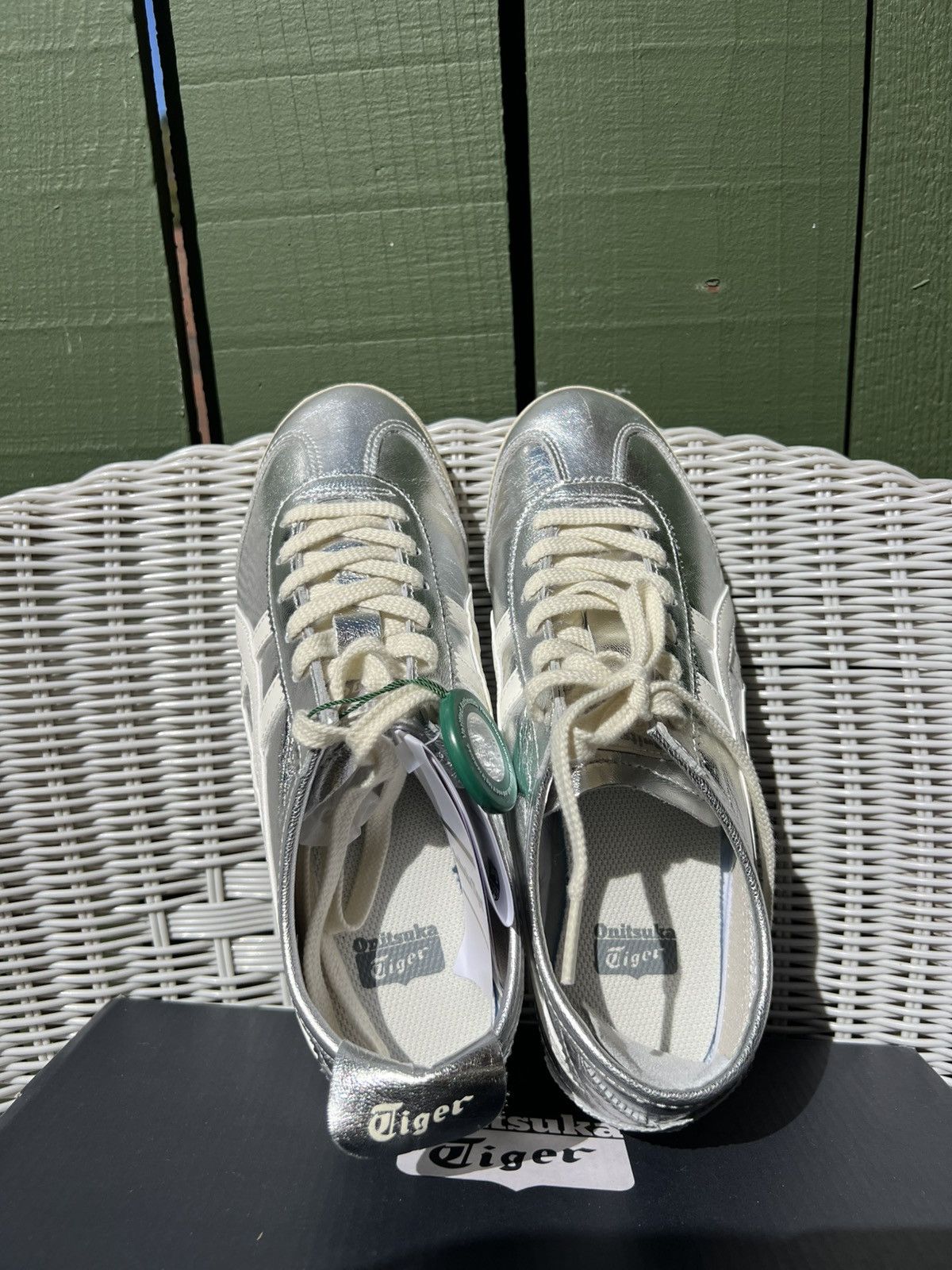 Onitsuka Tiger Onitsuka Tiger Mexico 66 Silver Off White Total 6.5 Size US 6.5 / IT 36.5 - 6 Thumbnail