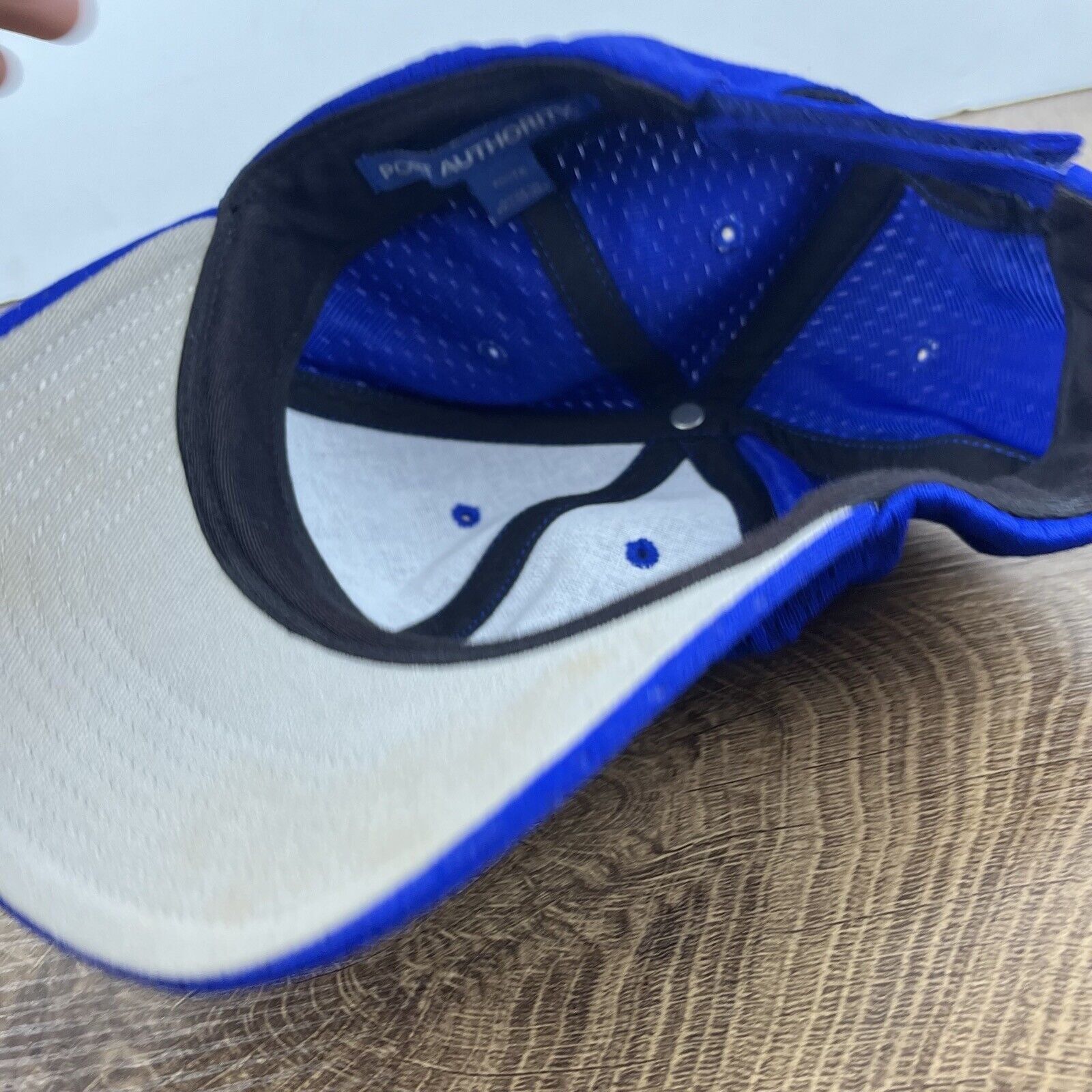 Other Plain Blue Hat Blue Adjustable Hat Blue Adult Size Baseball Size ONE SIZE - 12 Thumbnail