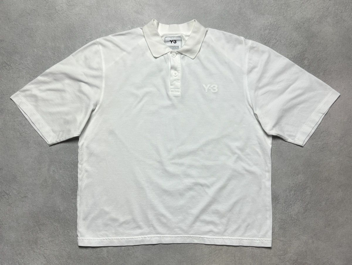 Yohji Yamamoto Y-3 Yohji Yamamoto Small logo Polo Shirt Size US M / EU 48-50 / 2 - 1 Thumbnail