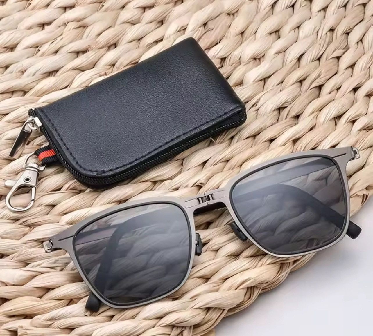 Other Portable Sunglasses New Ultra Light Stainless Steel Folding Size ONE SIZE - 2 Thumbnail