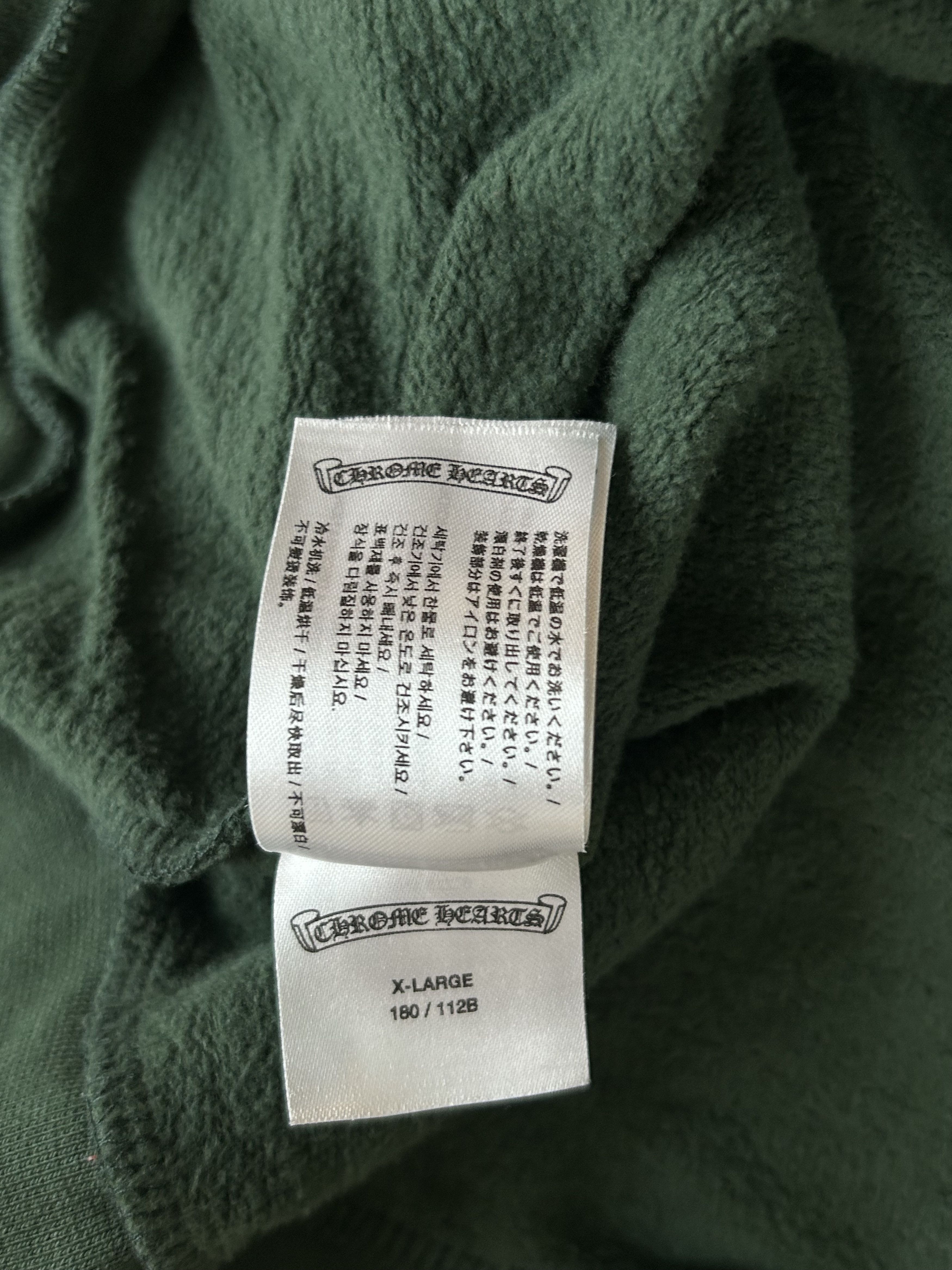 Chrome Hearts Chrome Hearts Green & Yellow T-Bar Logo Hoodie Size US XL / EU 56 / 4 - 6 Thumbnail