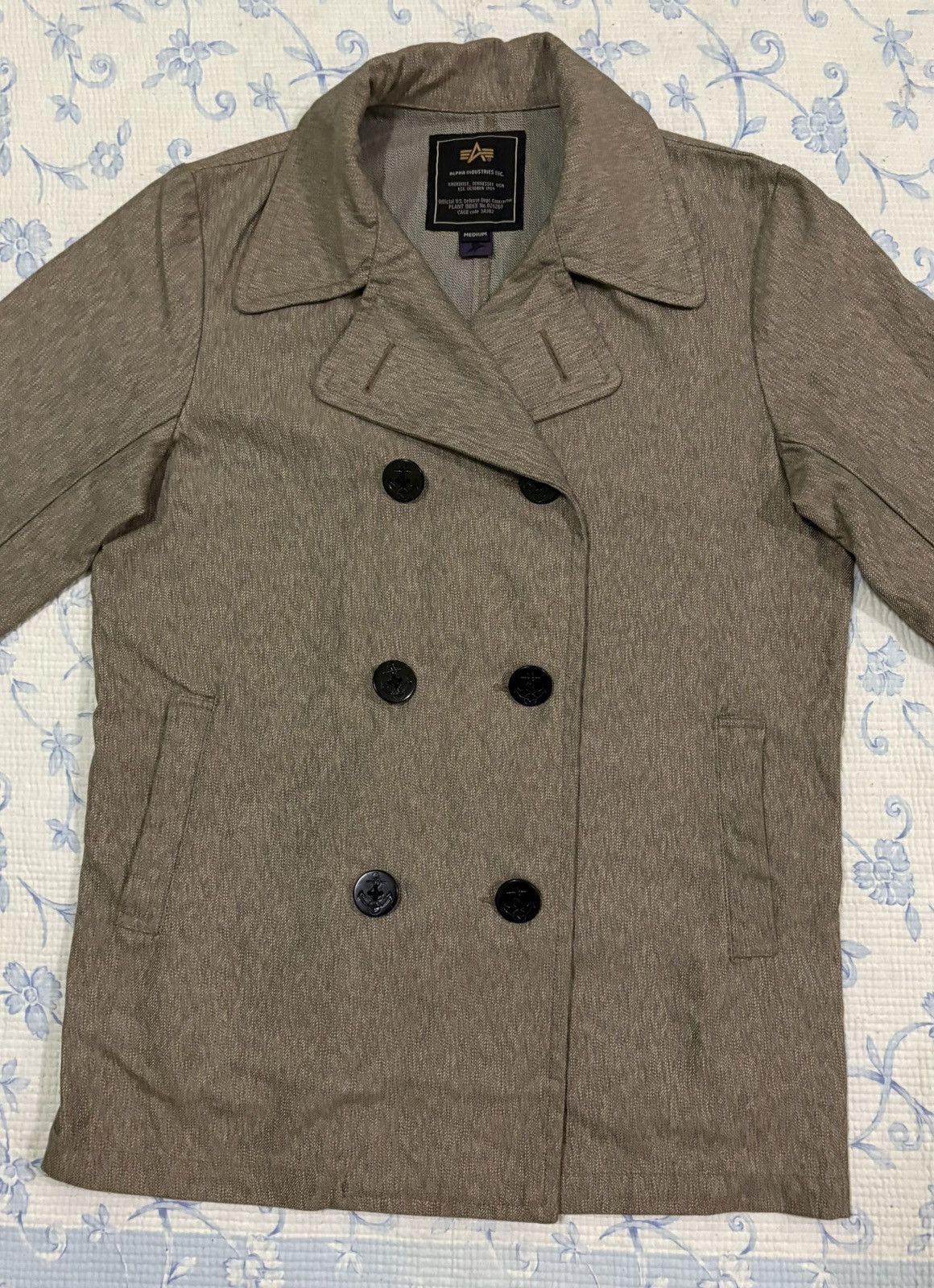 Alpha Industries Alpha industries Pea Coat Jacket Size US L / EU 52-54 / 3 - 4 Thumbnail