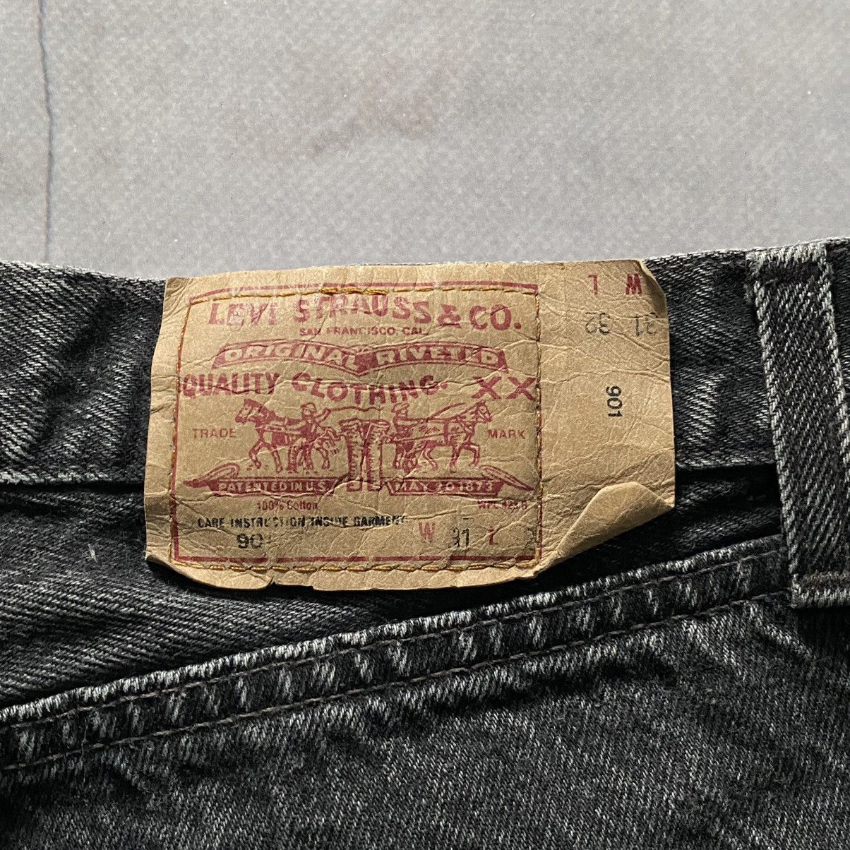 Beauty Beast × Jean × Levi's Vintage Levi’s 901 Distressed Faded Made in France Jeans Size US 31 - 8 Thumbnail