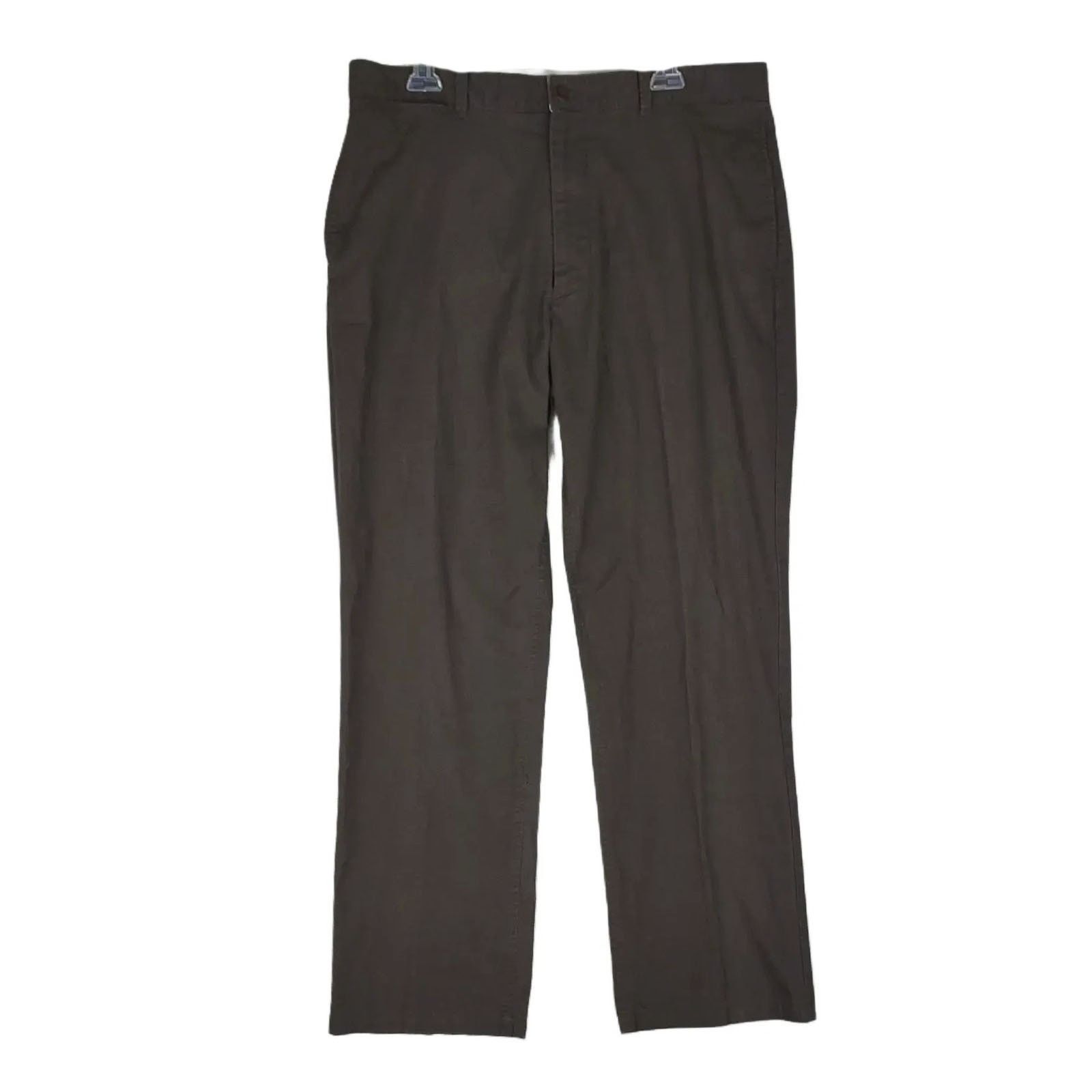 Other LINCS David Chu Men's 36x30 Brown Cotton Chino Golf Pants Size US 36 / EU 52 - 1 Thumbnail