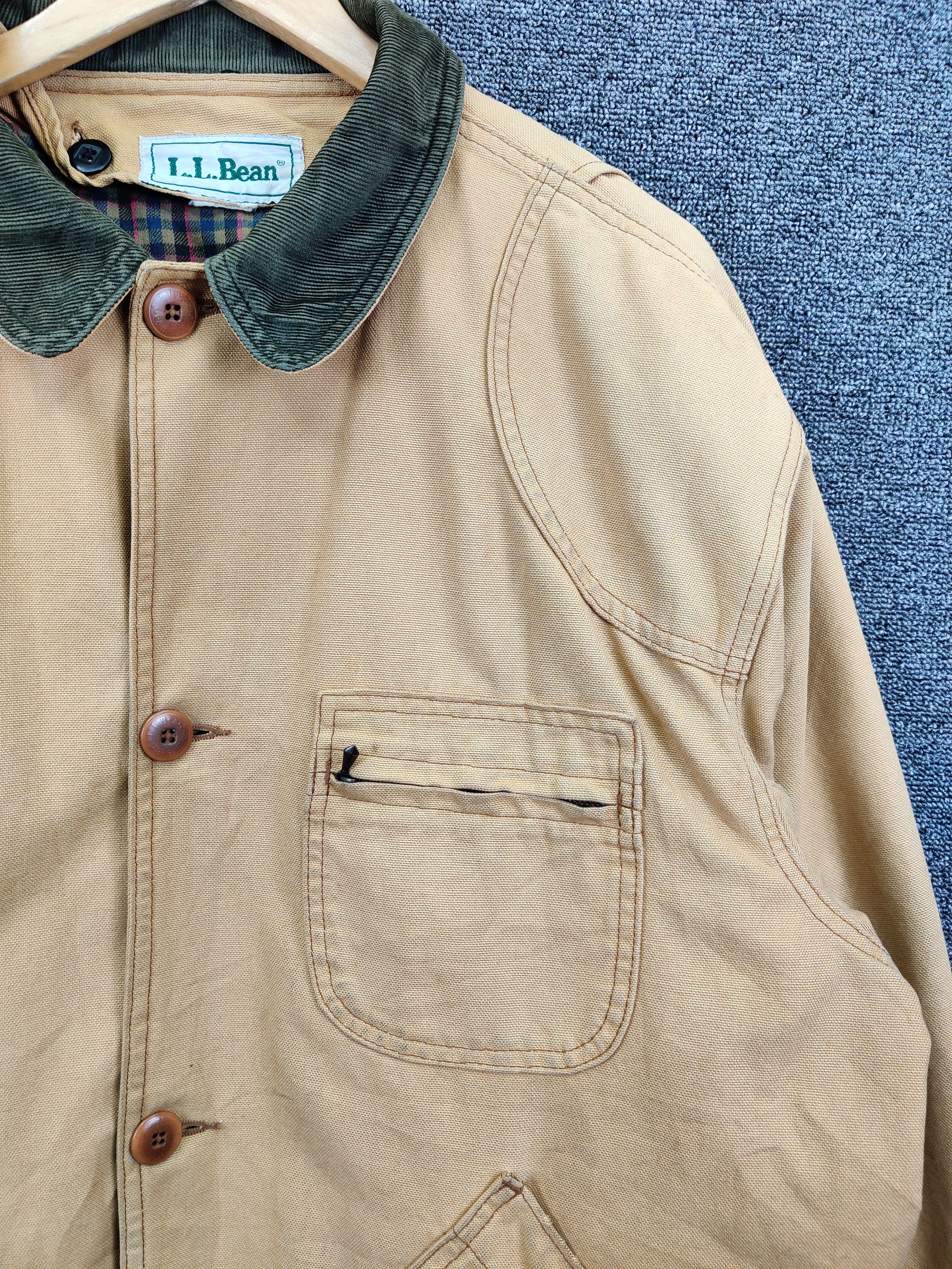 L.L. Bean Vintage 90s L.L. Bean Field Chore Jacket Size US L / EU 52-54 / 3 - 8 Thumbnail